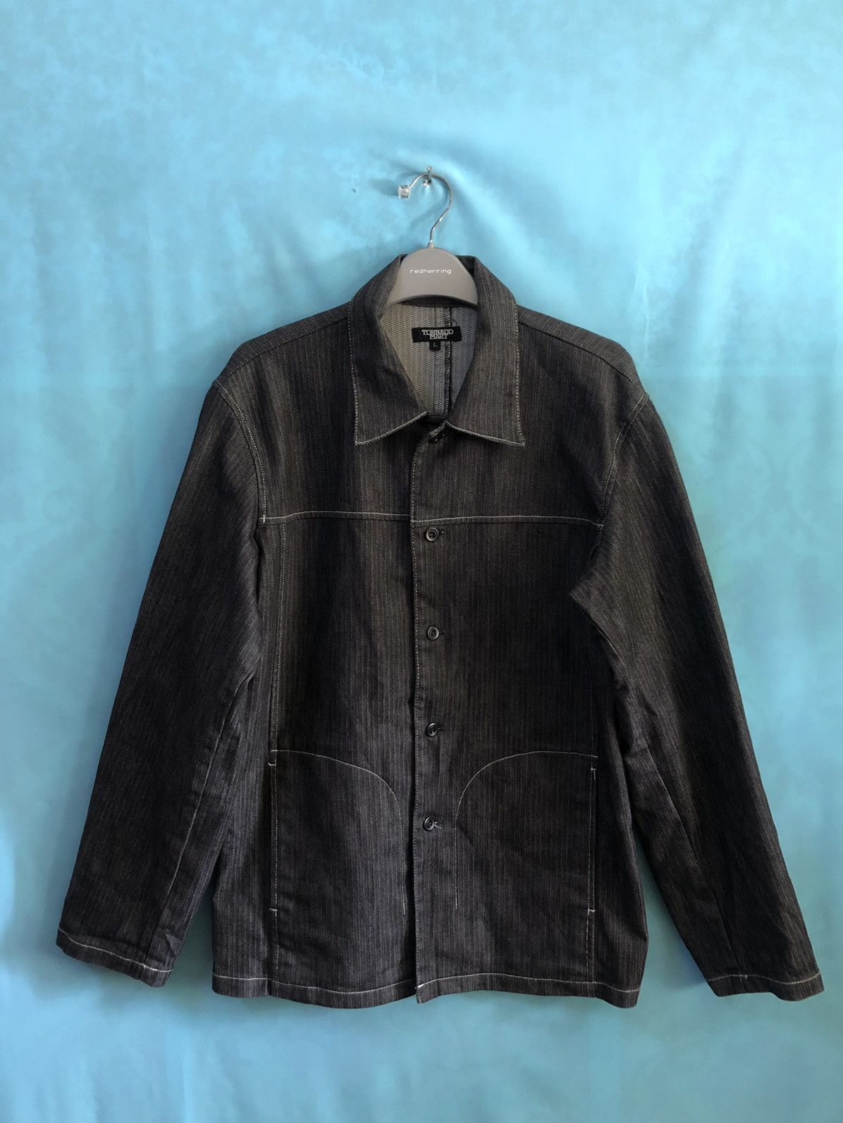 Tornado Mart 1990s herringbone barn street designer #A2 Size US L / EU 52-54 / 3 - 2 Thumbnail
