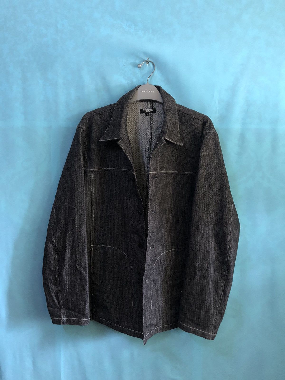 Tornado Mart 1990s herringbone barn street designer #A2 Size US L / EU 52-54 / 3 - 4 Thumbnail