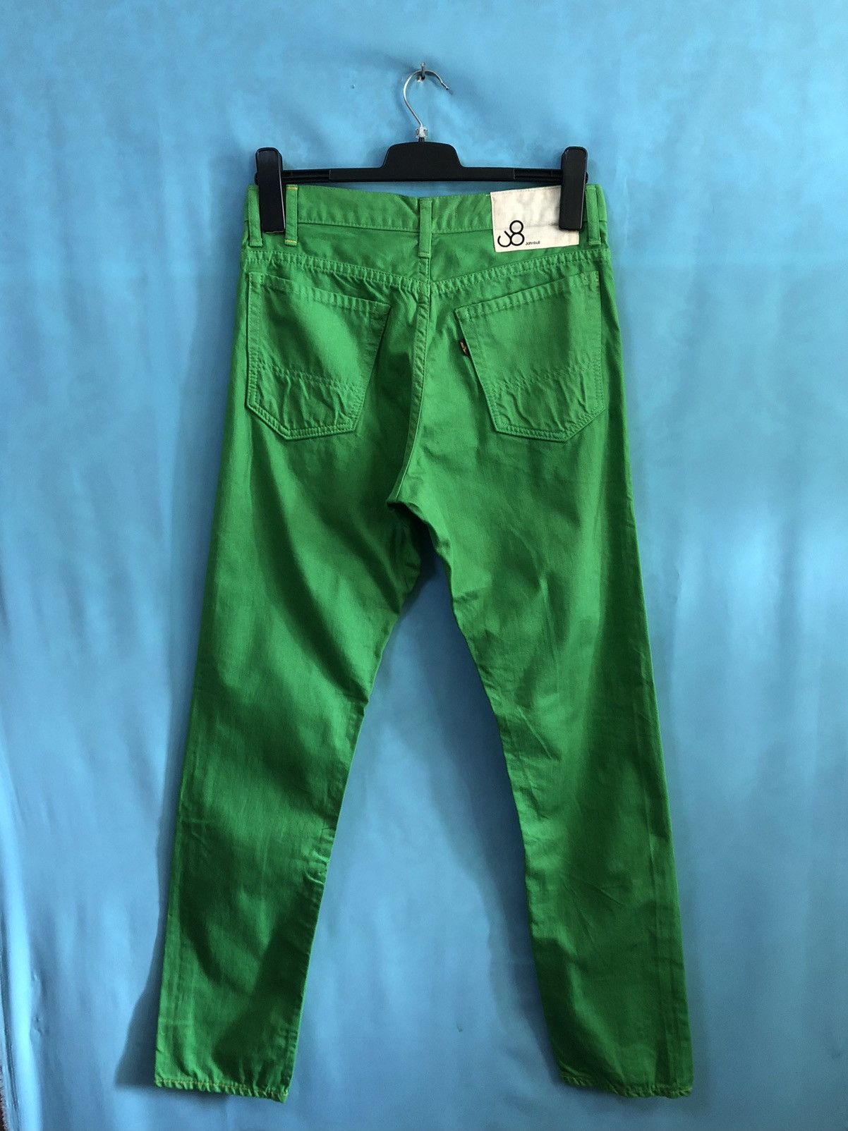 Johnbull 1990s straight cut green colorway #2013 Size US 30 / EU 46 - 2 Thumbnail