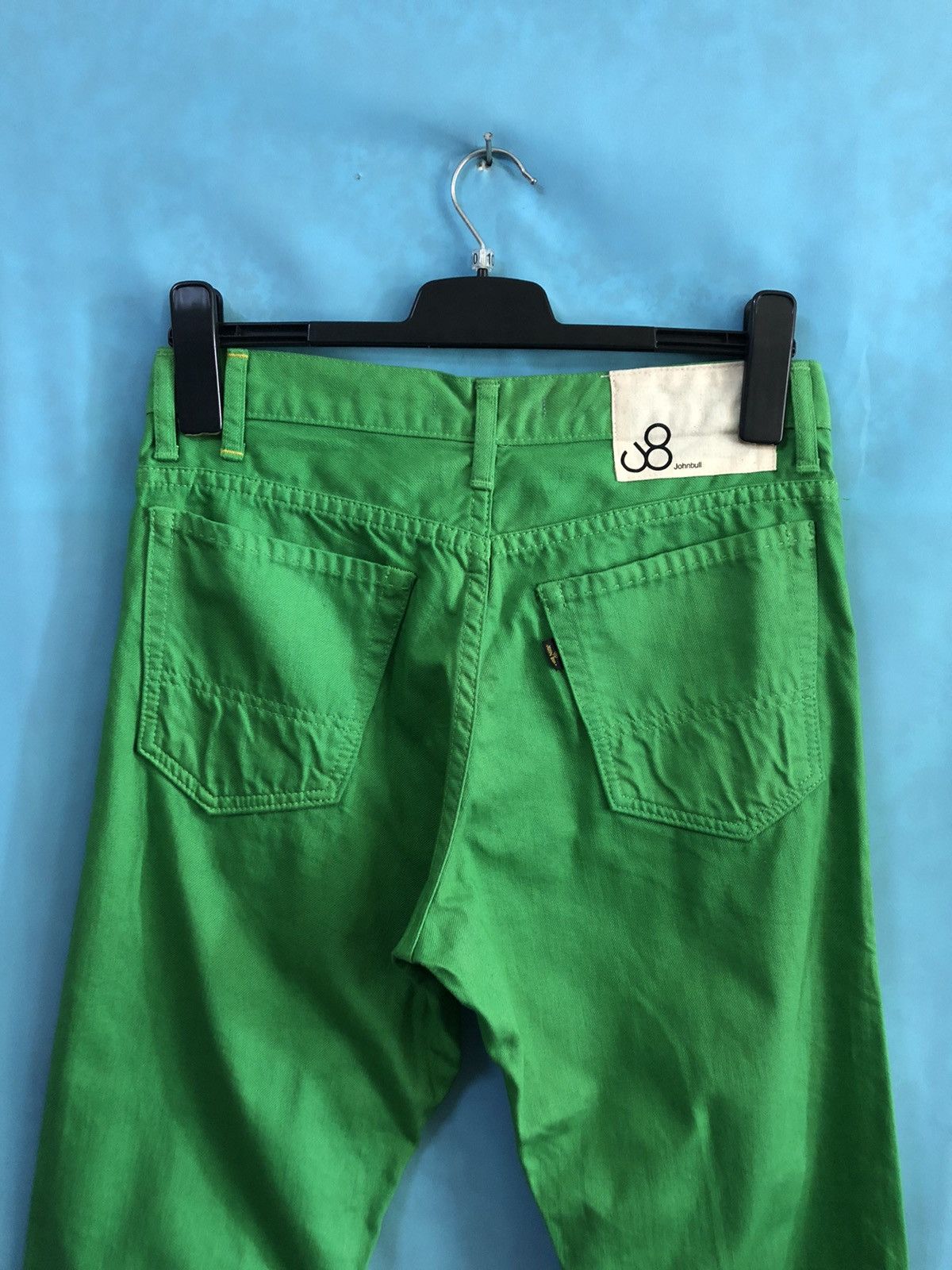 Johnbull 1990s straight cut green colorway #2013 Size US 30 / EU 46 - 6 Thumbnail