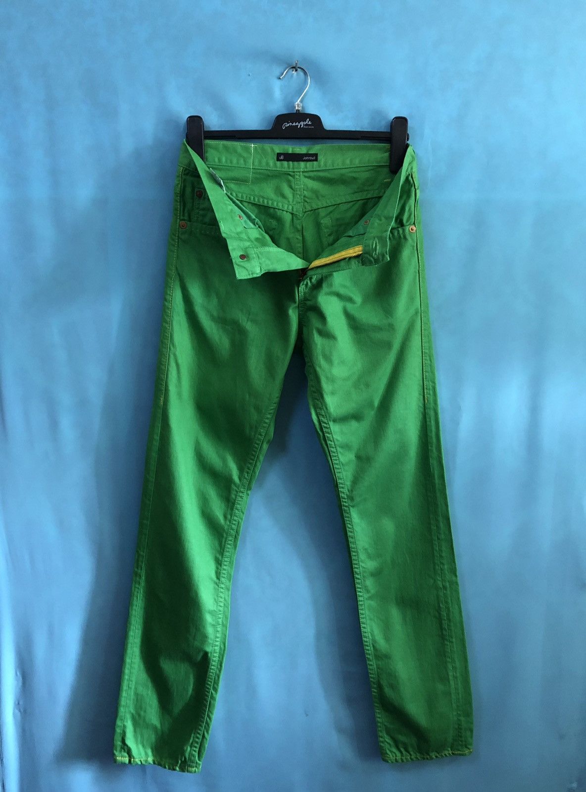 Johnbull 1990s straight cut green colorway #2013 Size US 30 / EU 46 - 3 Thumbnail