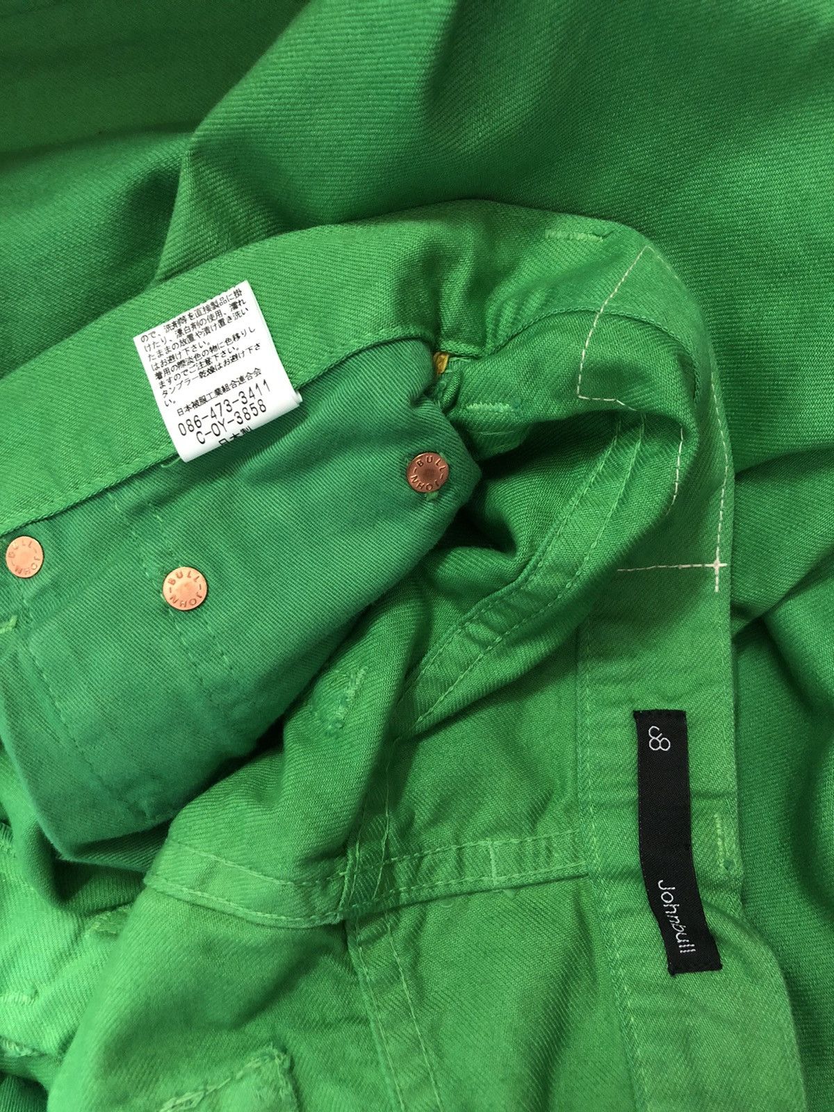 Johnbull 1990s straight cut green colorway #2013 Size US 30 / EU 46 - 4 Thumbnail