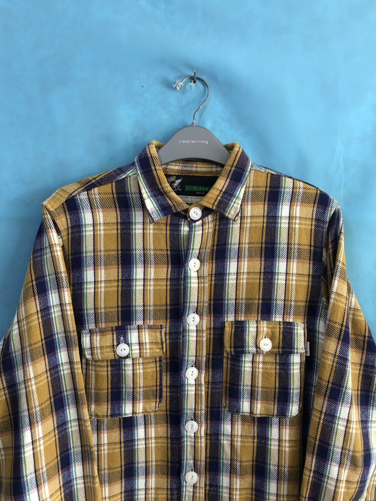 Fat Tokyo northwest titch heavy plaid #A1 Size US L / EU 52-54 / 3 - 2 Thumbnail
