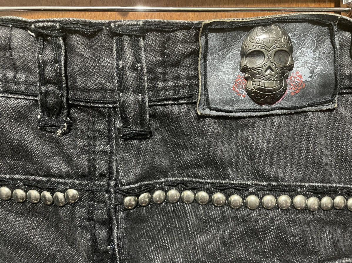 Japanese Brand Very Rare Skull And Button similar Hysteric Glamour Jeans Size US 31 - 6 Thumbnail