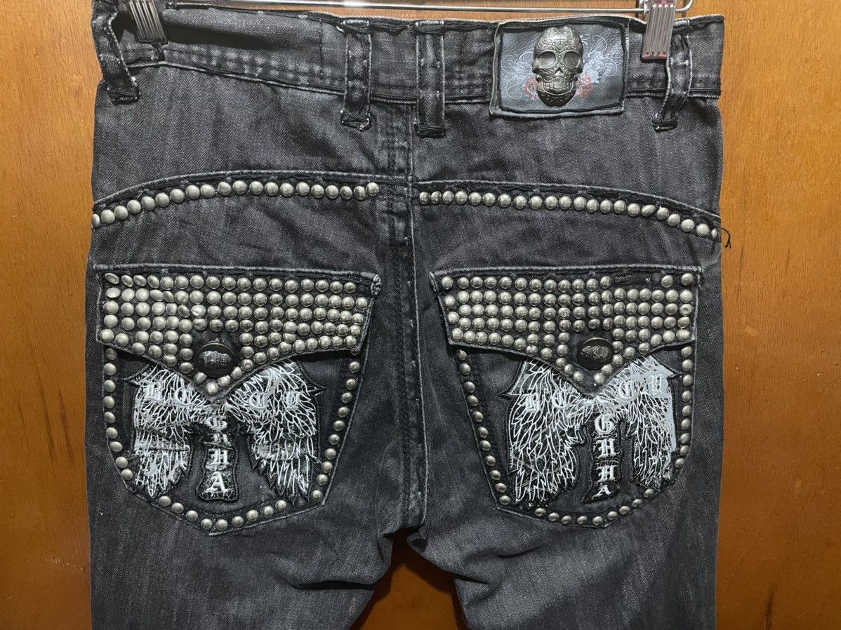 Japanese Brand Very Rare Skull And Button similar Hysteric Glamour Jeans Size US 31 - 10 Thumbnail