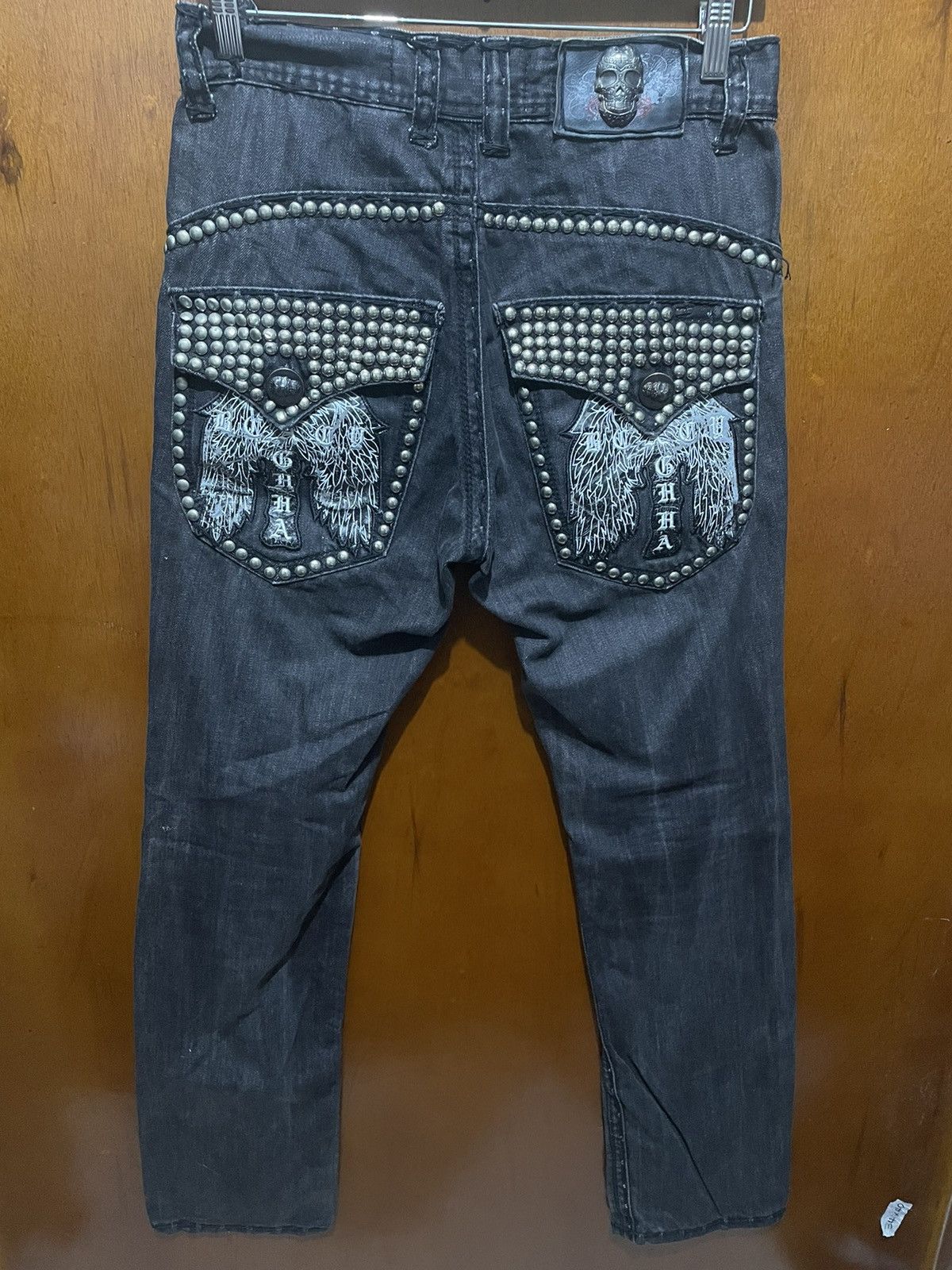 Very Rare Skull And Button similar Hysteric Glamour Jeans