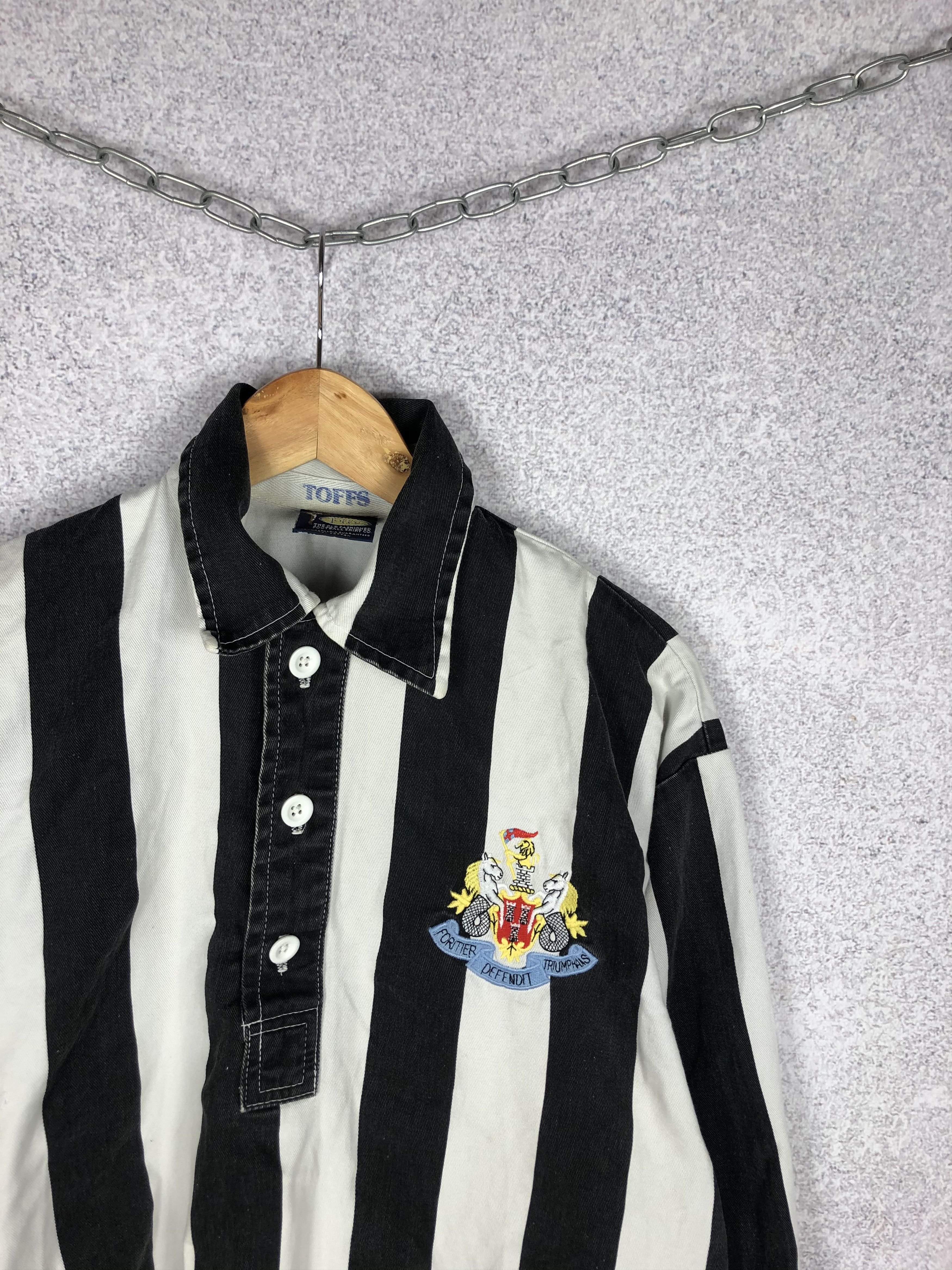 Vintage Rare Vintage New Castle 70s Toffs Football Shirt Size US S / EU 44-46 / 1 - 2 Thumbnail