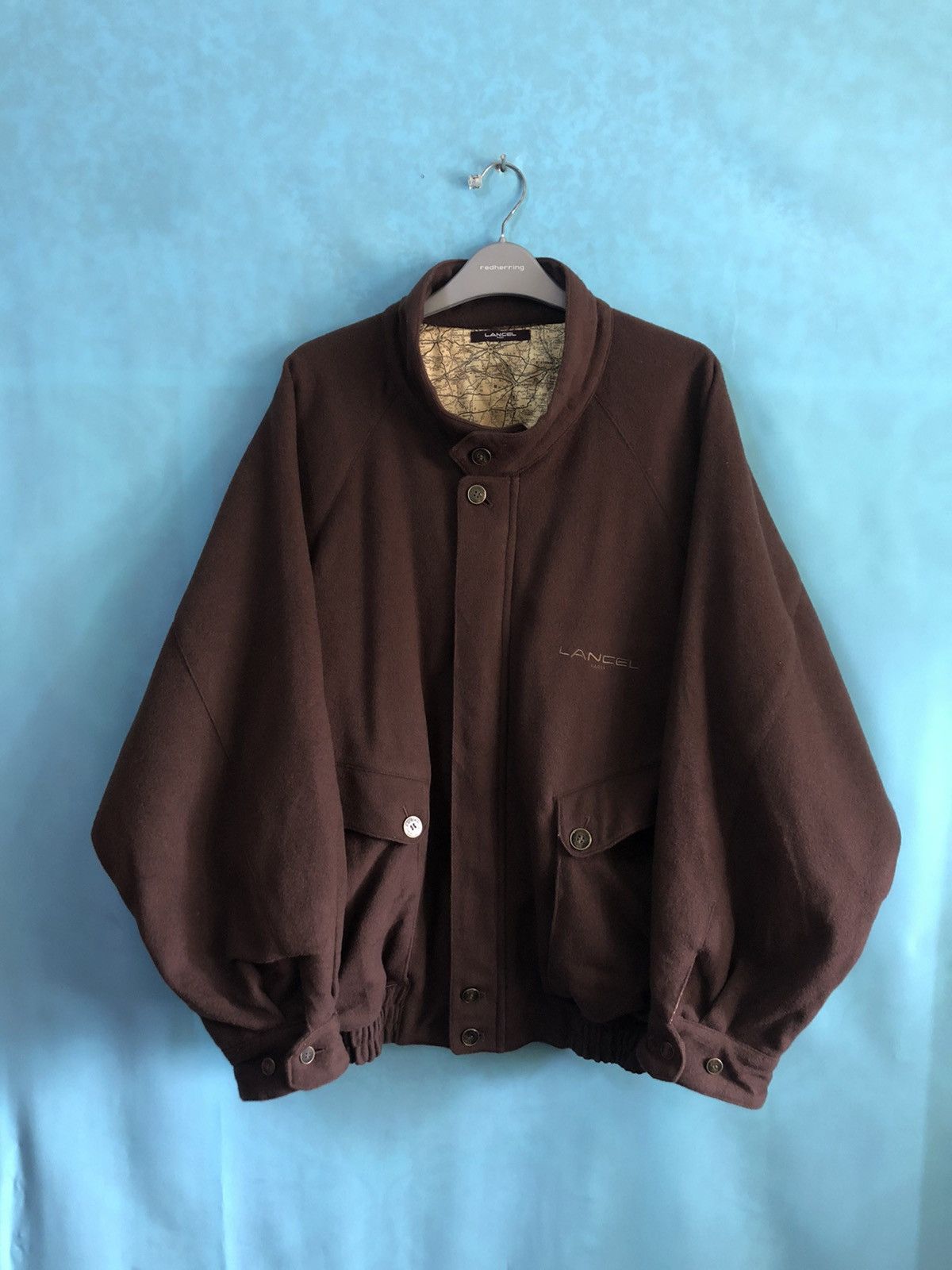 Lancel 1990s techwear france maps jackets #A3 Size US L / EU 52-54 / 3 - 1 Thumbnail