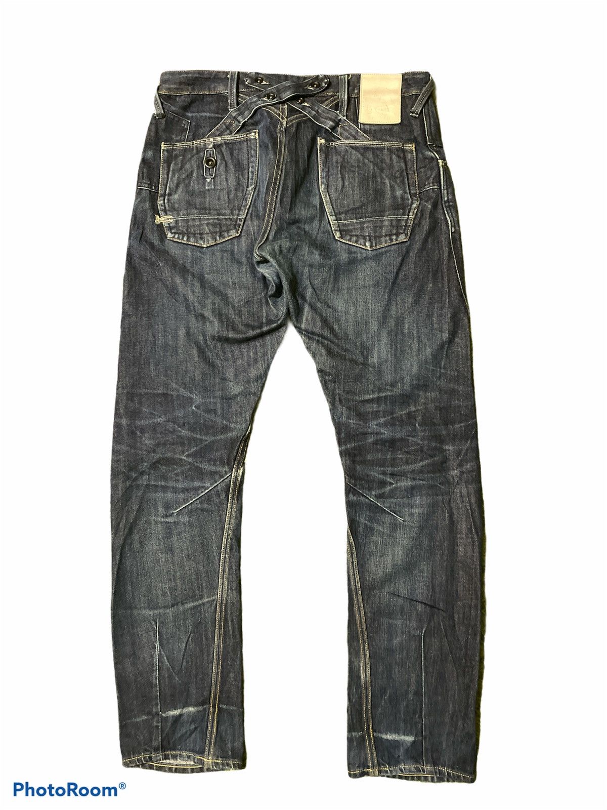 DENHAM Rare Denham Jeans Punk Style Size US 34 / EU 50 - 2 Thumbnail