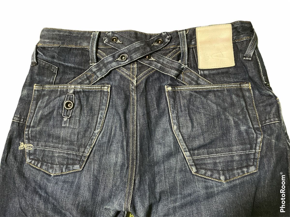 DENHAM Rare Denham Jeans Punk Style Size US 34 / EU 50 - 4 Thumbnail