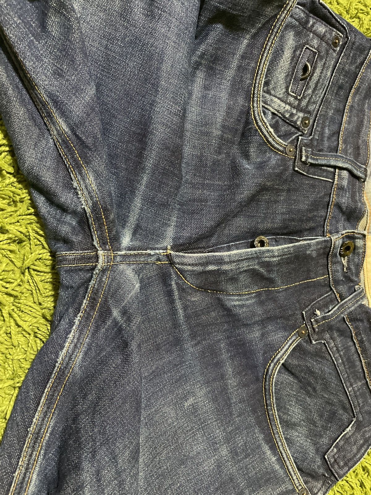 DENHAM Rare Denham Jeans Punk Style Size US 34 / EU 50 - 8 Thumbnail
