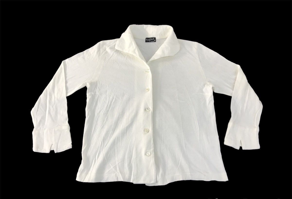Margaret Howell Margarett Howell London Blouse Button Up Plain Art Design Size S / US 4 / IT 40 - 1 Thumbnail