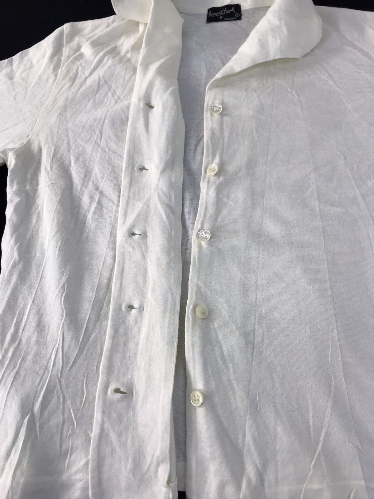 Margaret Howell Margarett Howell London Blouse Button Up Plain Art Design Size S / US 4 / IT 40 - 4 Thumbnail