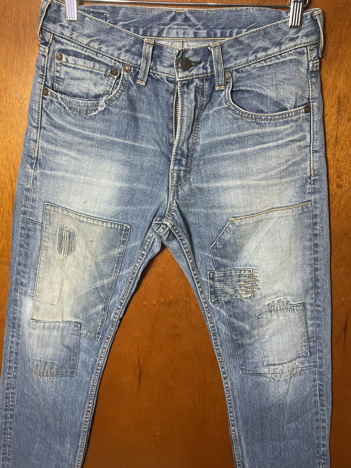Vintage Vintage Pacthworks Japanese Jeans Size US 31 - 4 Thumbnail
