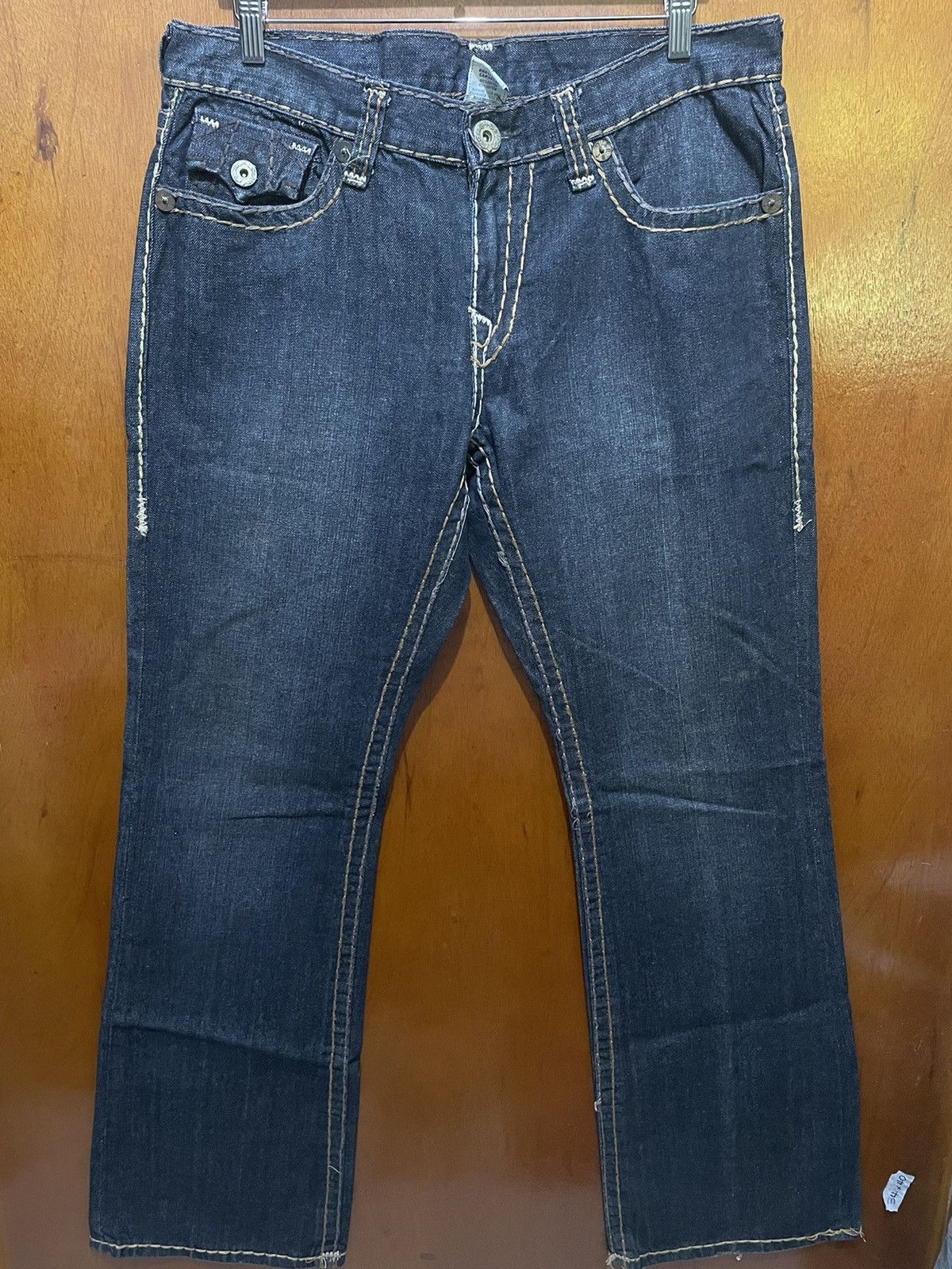 image of True Religion Jeans Indigo Black Faire Cut in Black Indigo, Men's (Size 37)