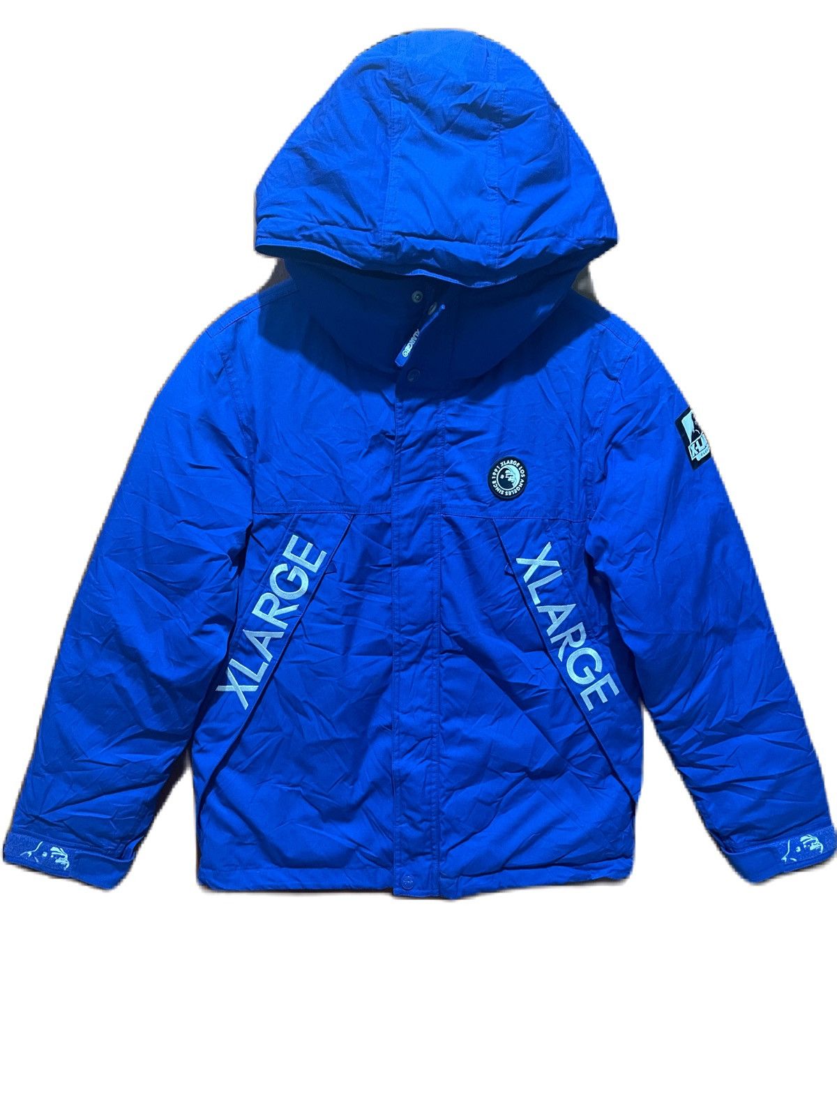 X-LARGE Rare X Large Puffer Jackets With Hoodie Size US L / EU 52-54 / 3 - 1 Thumbnail
