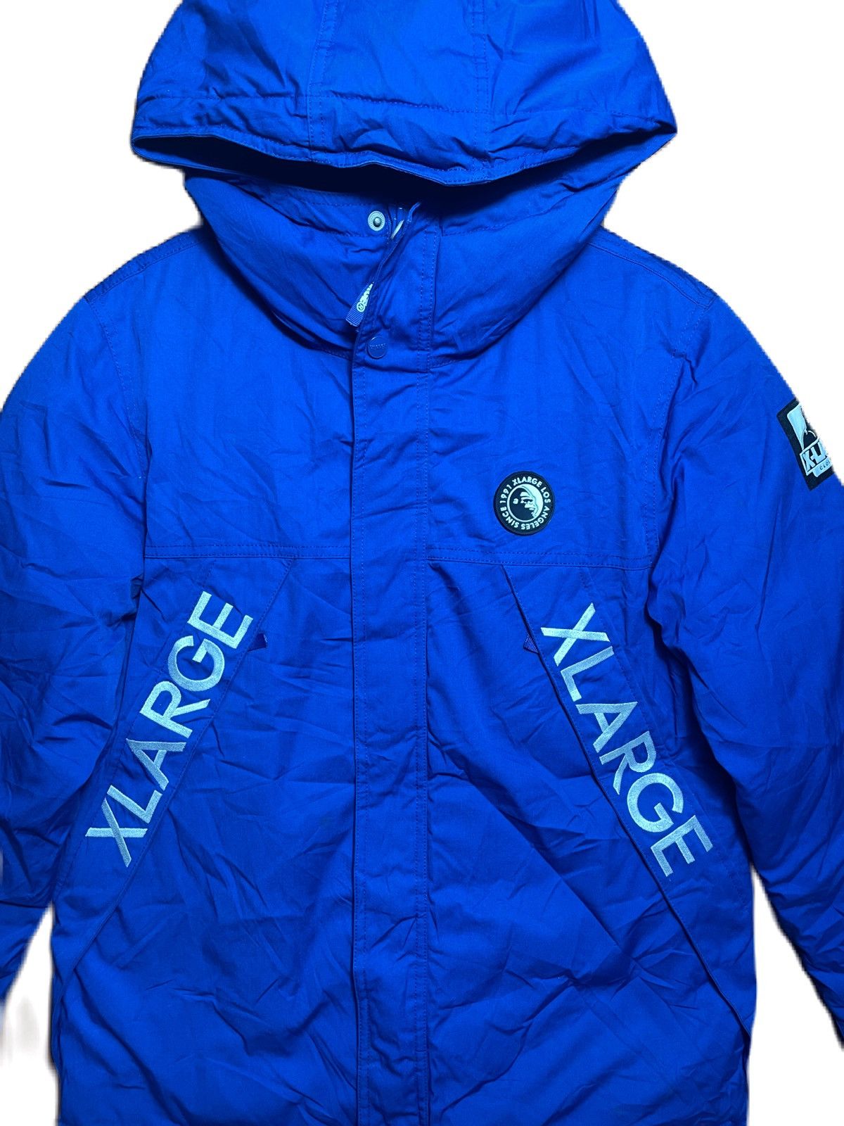 X-LARGE Rare X Large Puffer Jackets With Hoodie Size US L / EU 52-54 / 3 - 3 Thumbnail