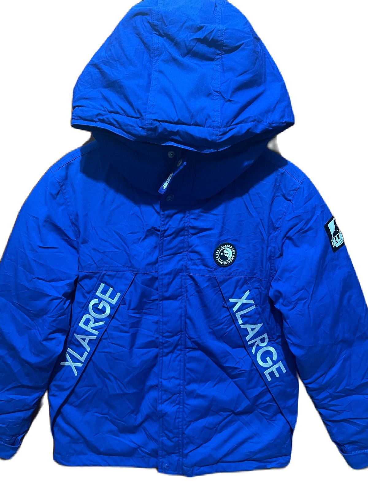 X-LARGE Rare X Large Puffer Jackets With Hoodie Size US L / EU 52-54 / 3 - 2 Thumbnail
