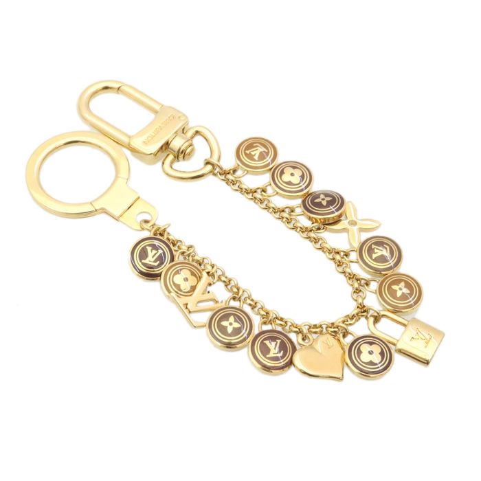 LOUIS VUITTON Porte Cles Chainne Pastilles Bag Charm Chain M65386