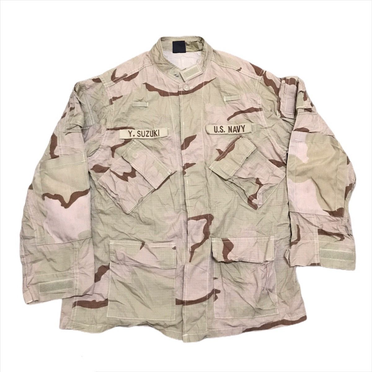 Vintage Army Us navy jacket Size US L / EU 52-54 / 3 - 2 Thumbnail