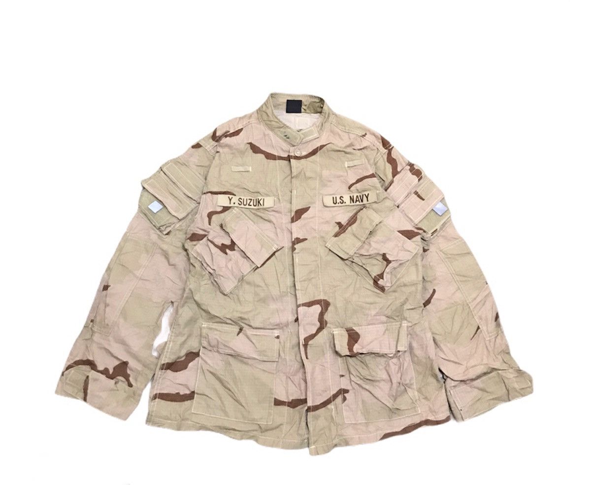 Vintage Army Us navy jacket Size US L / EU 52-54 / 3 - 7 Thumbnail