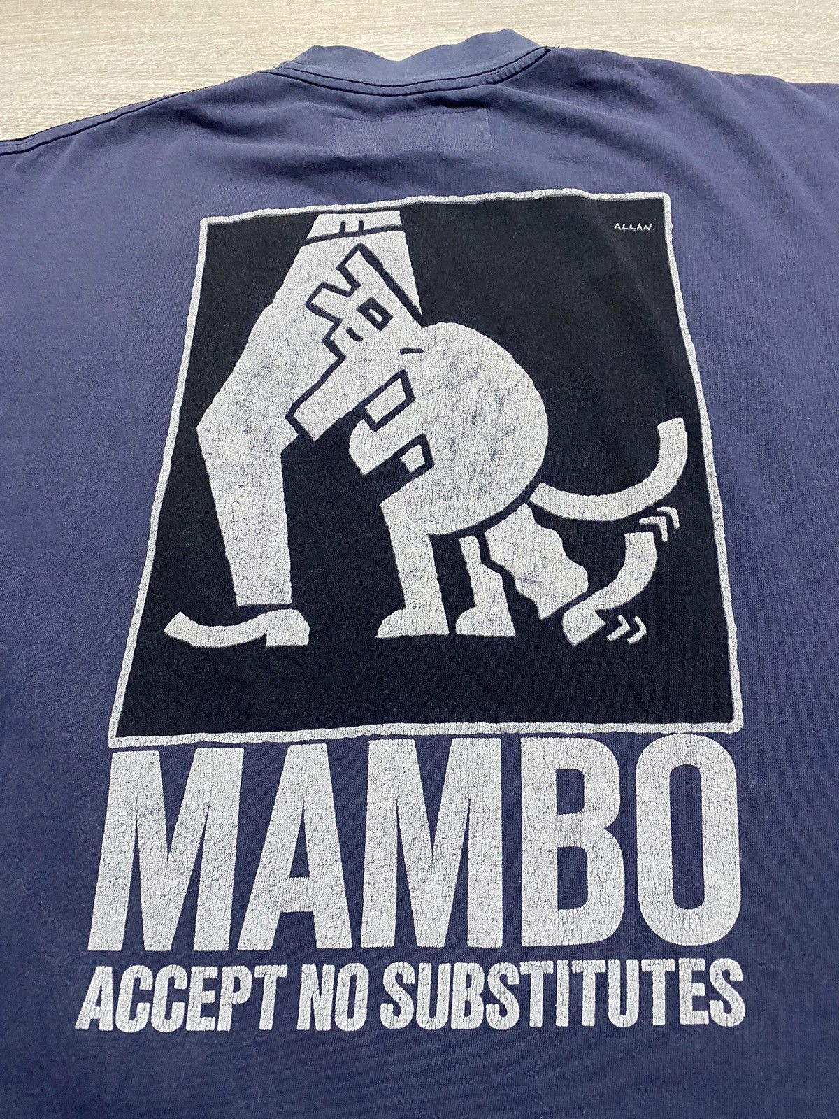 Mambo Vintage Tank top Mambo Accept no Substitutes custom made Size US L / EU 52-54 / 3 - 3 Thumbnail