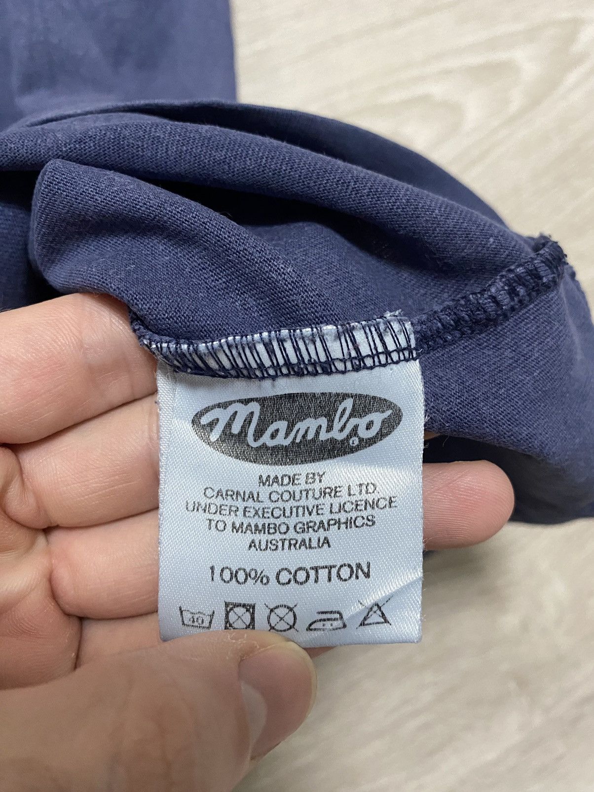 Mambo Vintage Tank top Mambo Accept no Substitutes custom made Size US L / EU 52-54 / 3 - 12 Thumbnail