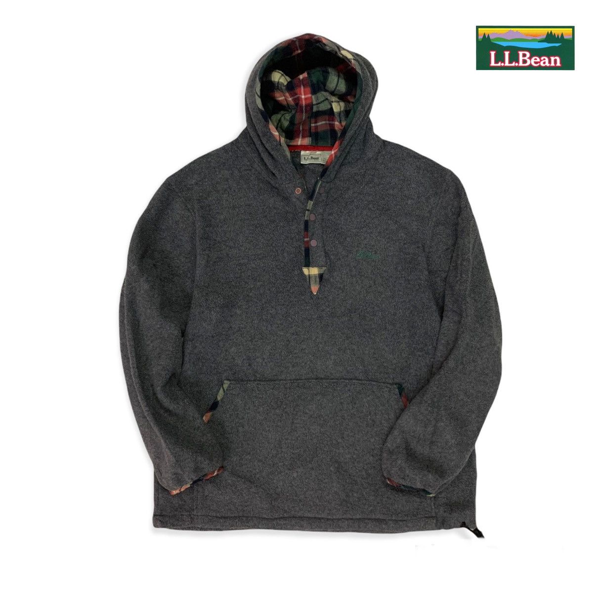 Bean Fleece Lining Hoodie Made In USA