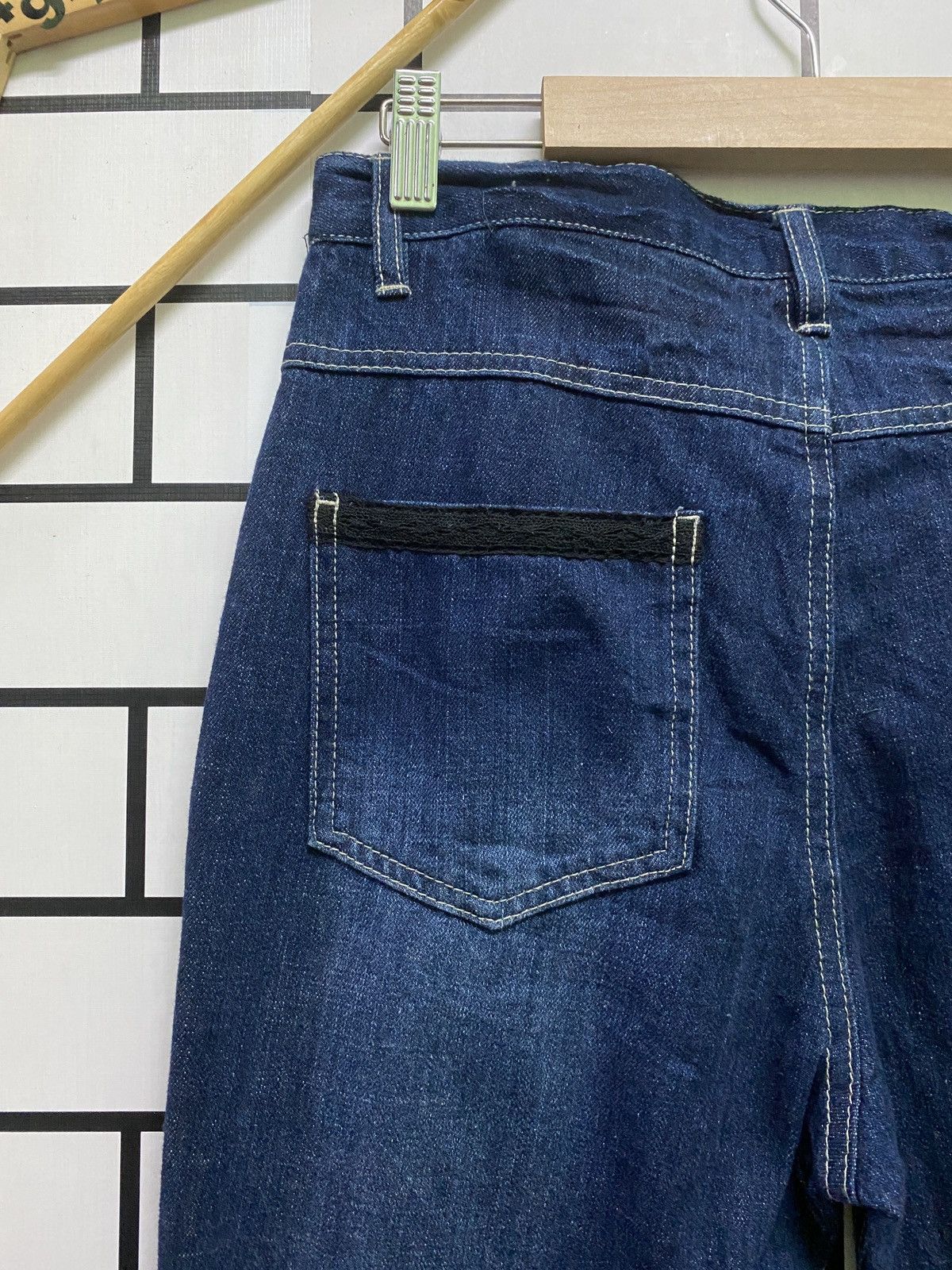 Designer × Japanese Brand Japanese GOODDAY YOUNG Patches Nice Design Denin Pants Size US 28 / EU 44 - 10 Thumbnail