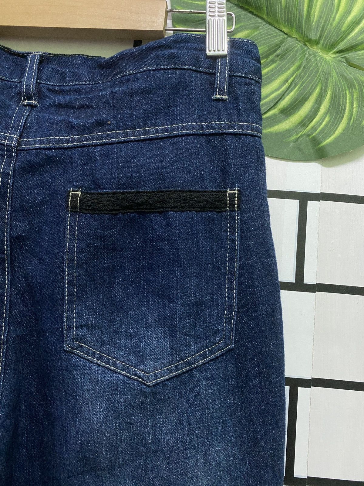 Designer × Japanese Brand Japanese GOODDAY YOUNG Patches Nice Design Denin Pants Size US 28 / EU 44 - 11 Thumbnail