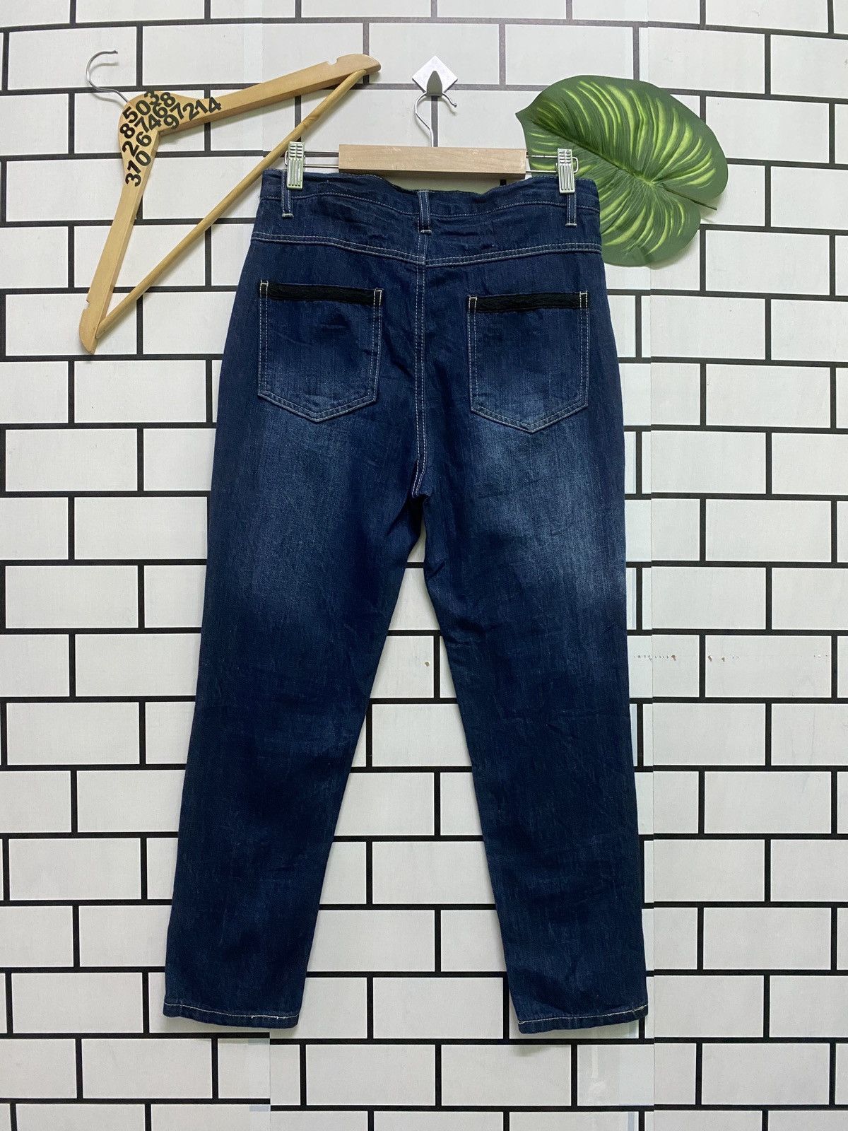 Designer × Japanese Brand Japanese GOODDAY YOUNG Patches Nice Design Denin Pants Size US 28 / EU 44 - 2 Thumbnail