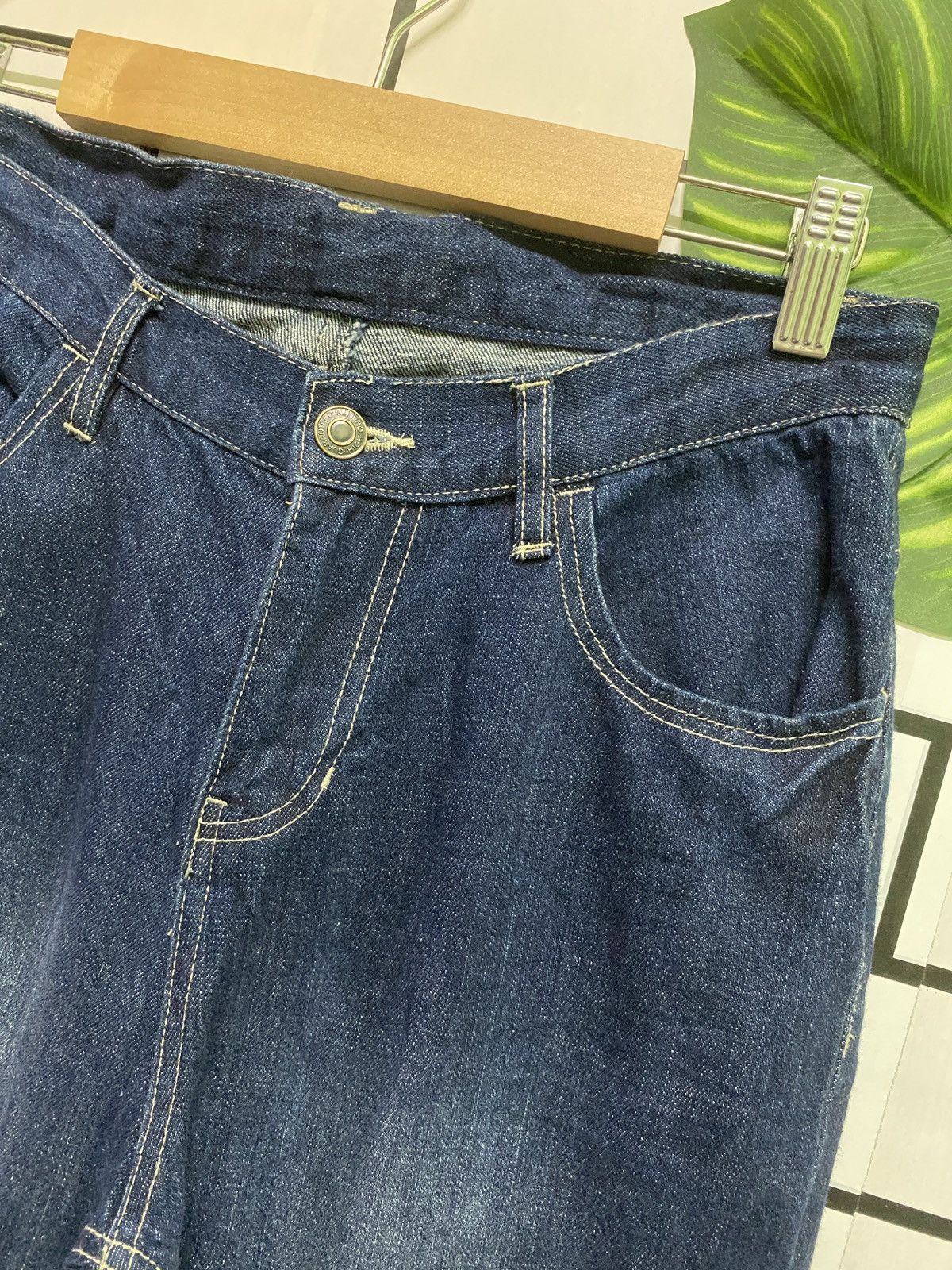 Designer × Japanese Brand Japanese GOODDAY YOUNG Patches Nice Design Denin Pants Size US 28 / EU 44 - 4 Thumbnail
