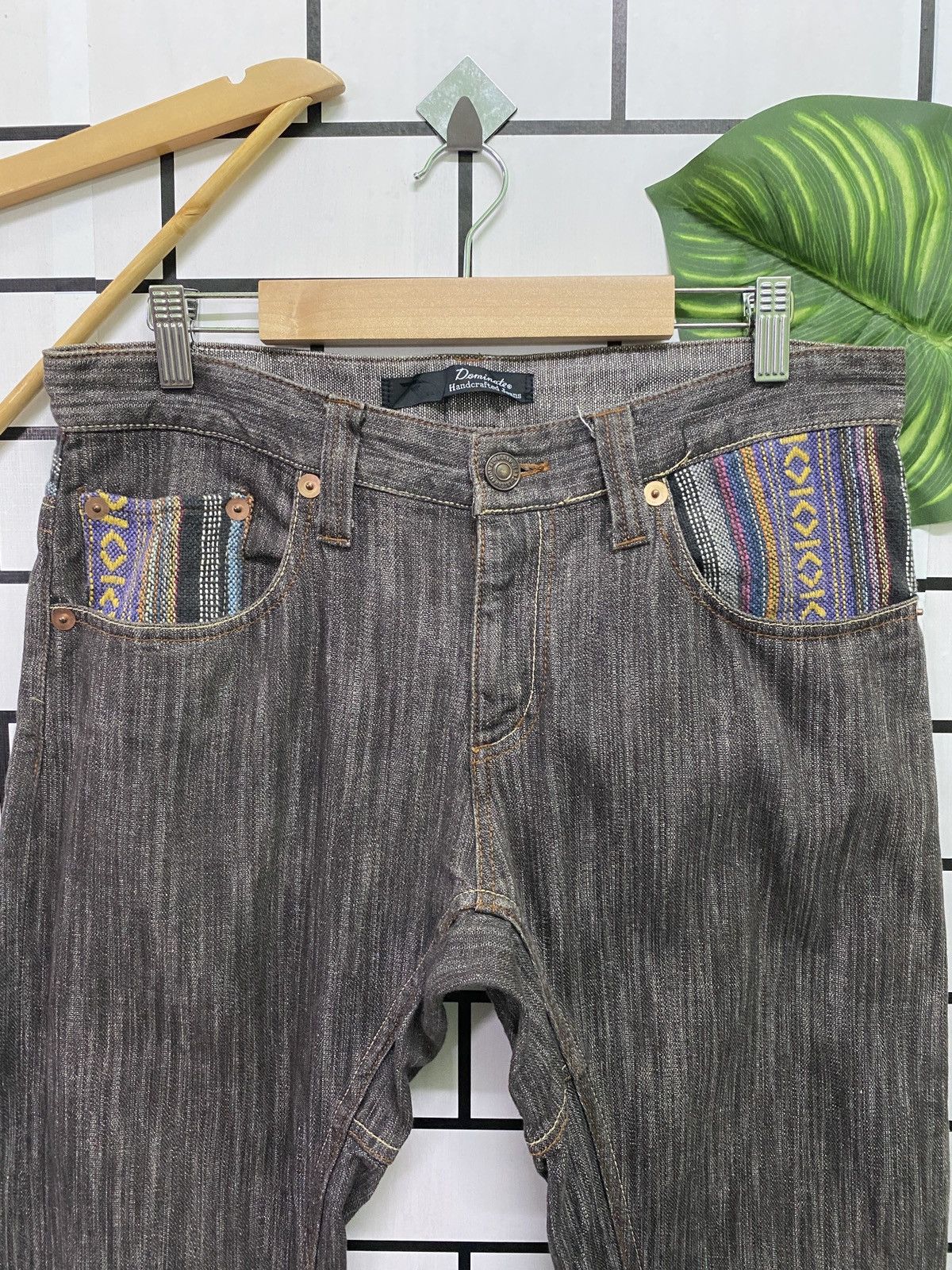 Designer × Japanese Brand Japan DOMINATE HANDCRAFTED Native Design Hybrid Style Pants Size US 32 / EU 48 - 3 Thumbnail