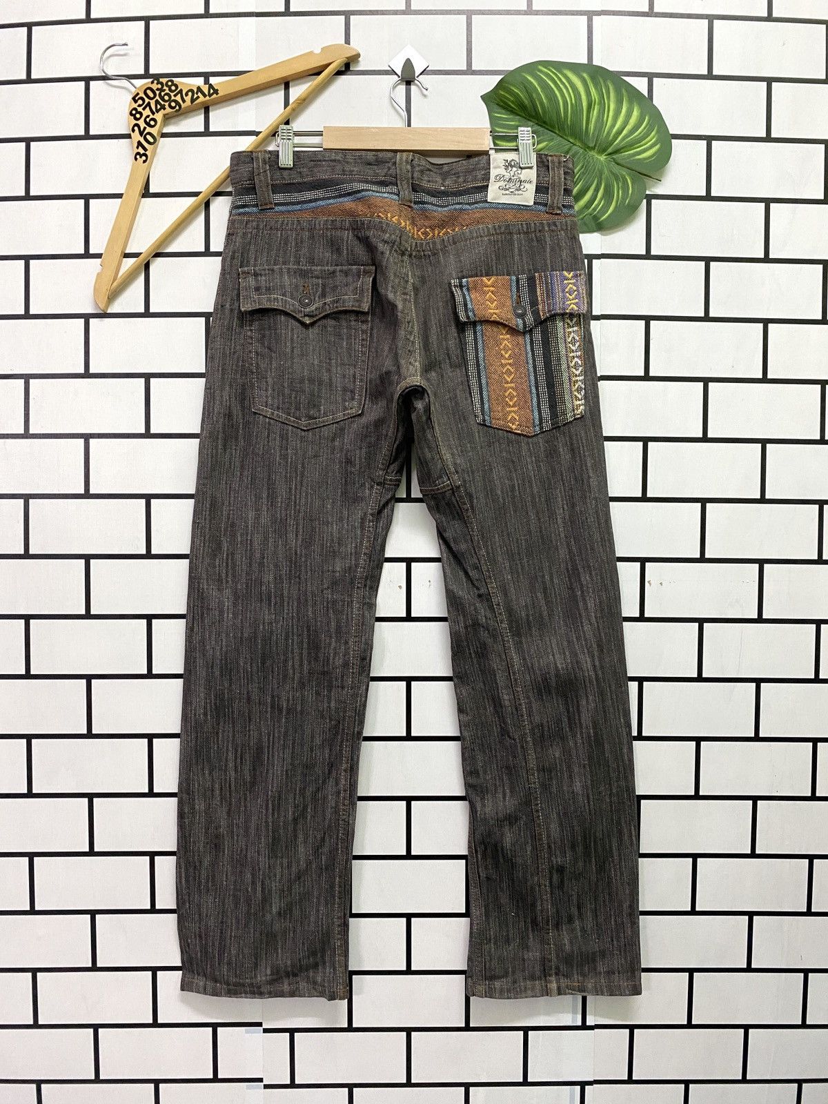 Designer × Japanese Brand Japan DOMINATE HANDCRAFTED Native Design Hybrid Style Pants Size US 32 / EU 48 - 1 Thumbnail