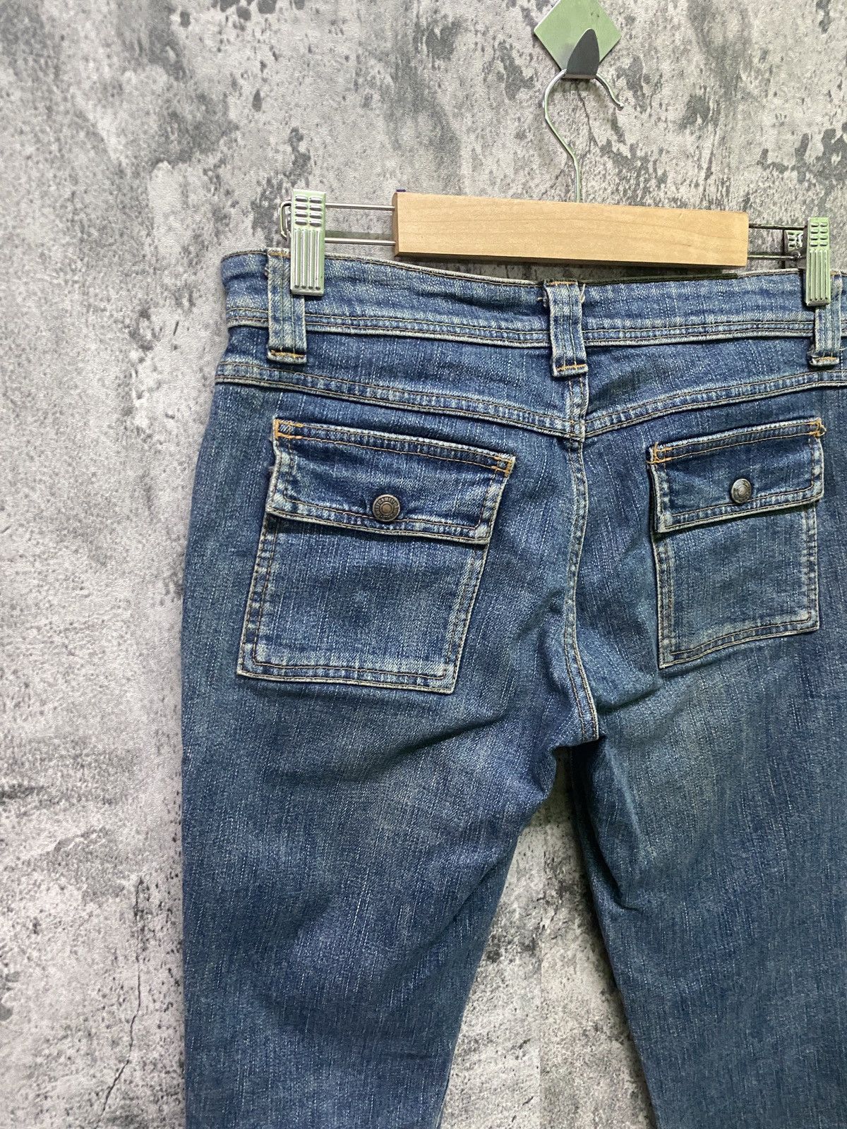 Designer × Japanese Brand SWEET CAMEL Bush Pant Denim Flare For Aggressive Girl Size US 28 / EU 44 - 11 Thumbnail