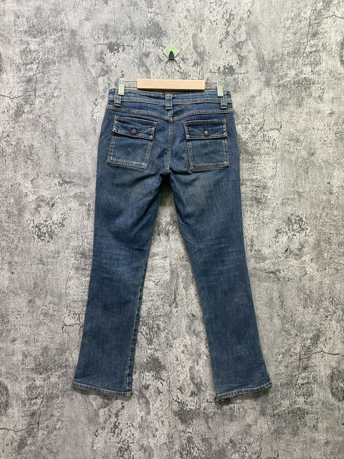 Designer × Japanese Brand SWEET CAMEL Bush Pant Denim Flare For Aggressive Girl Size US 28 / EU 44 - 2 Thumbnail