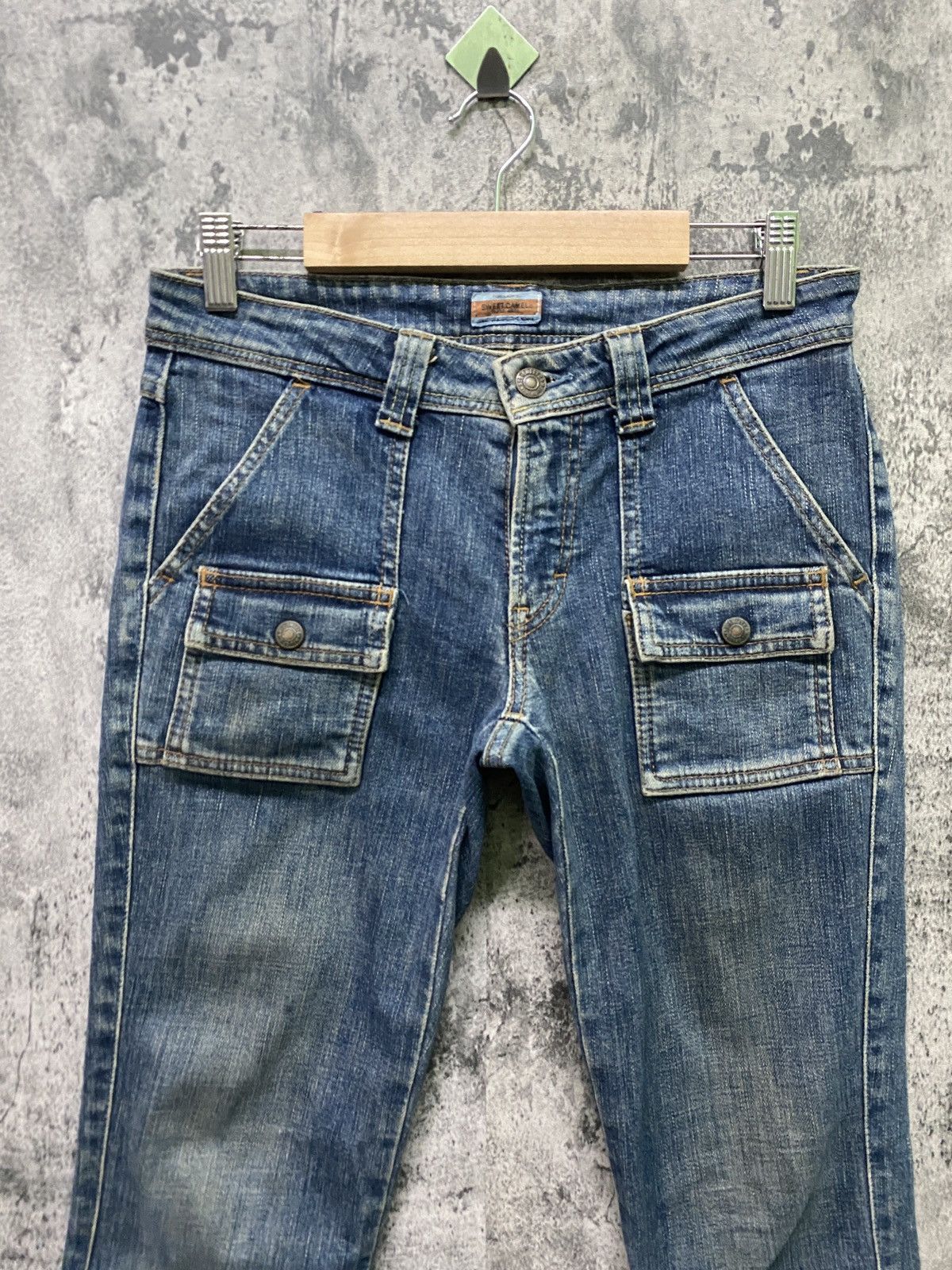 Designer × Japanese Brand SWEET CAMEL Bush Pant Denim Flare For Aggressive Girl Size US 28 / EU 44 - 3 Thumbnail