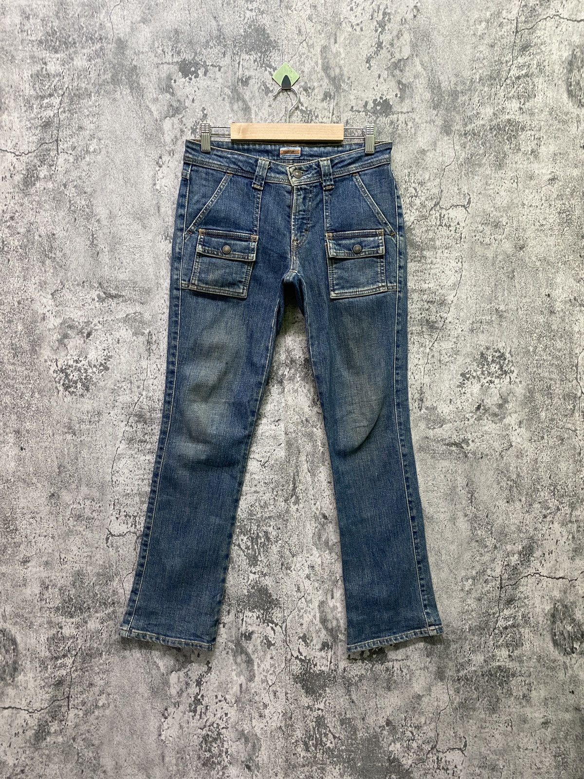 Designer × Japanese Brand SWEET CAMEL Bush Pant Denim Flare For Aggressive Girl Size US 28 / EU 44 - 1 Thumbnail