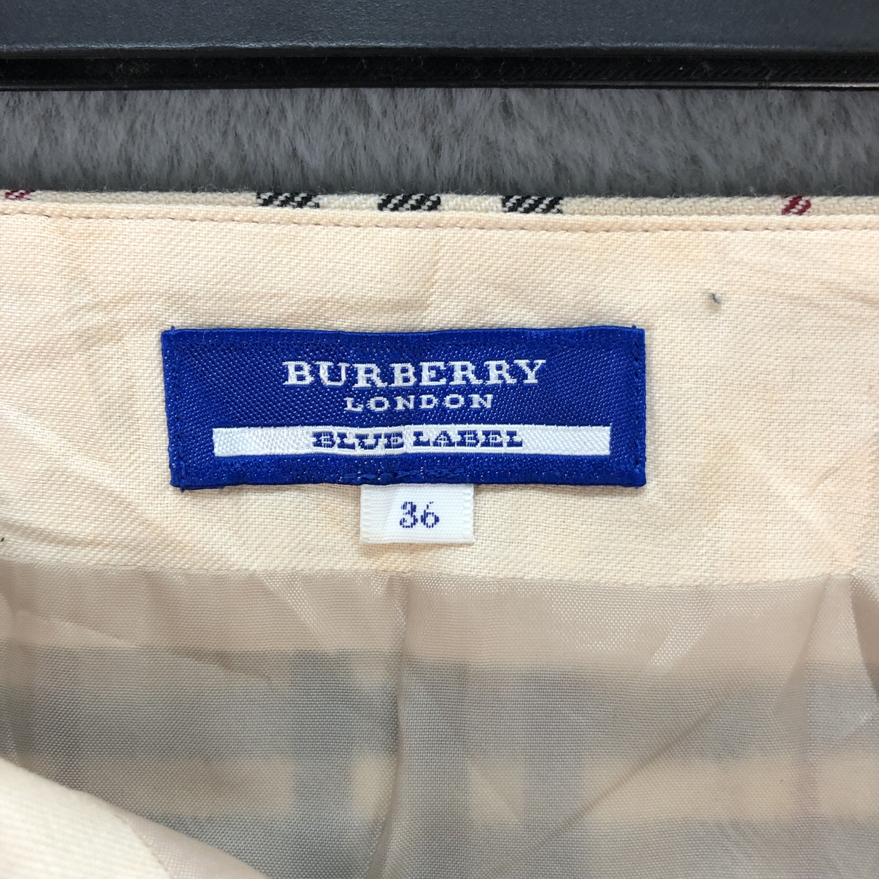 Burberry BURBERRY LONDON BLUE LABEL NOVA CHECK MINI SKIRTS #5669-201 Size 27" / US 4 / IT 40 - 6 Thumbnail