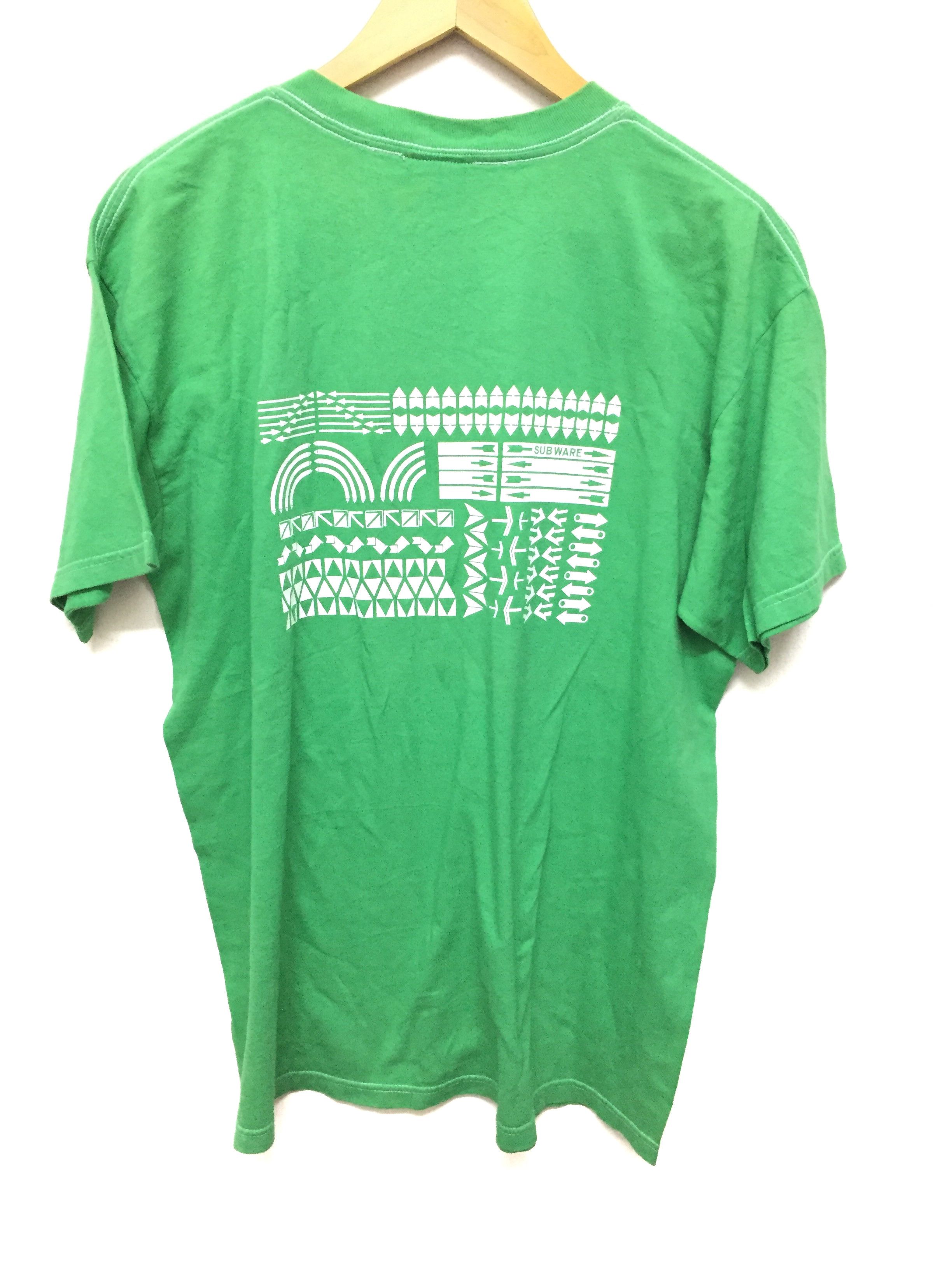 Futura × Subware 90's SUBWARE Direction vector logo tee Size US XL / EU 56 / 4 - 5 Thumbnail