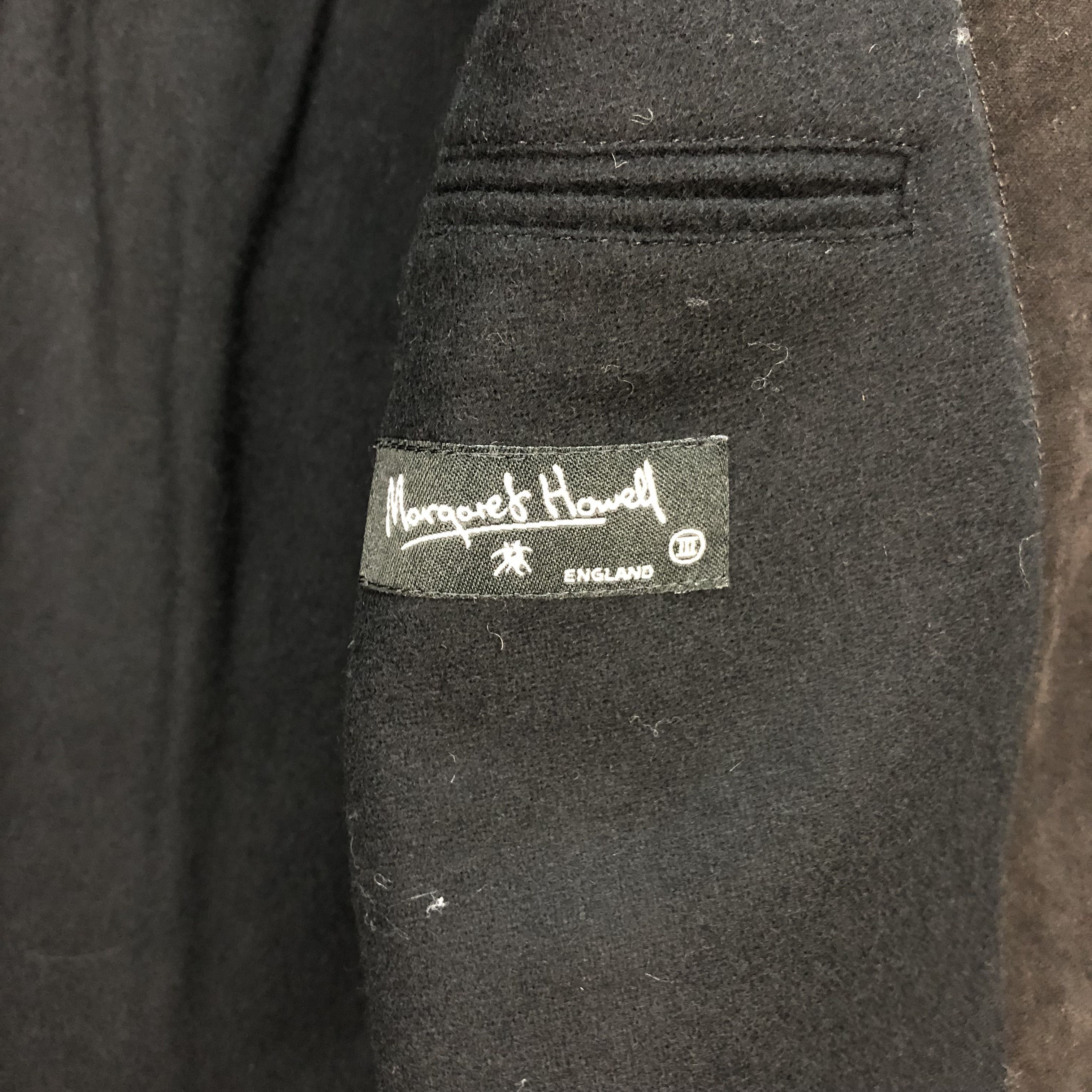 Margaret Howell MARGARET HOWELL ENGLAND WOOL DOUBLE BREASTED COAT #5739-204 Size S / US 4 / IT 40 - 5 Thumbnail