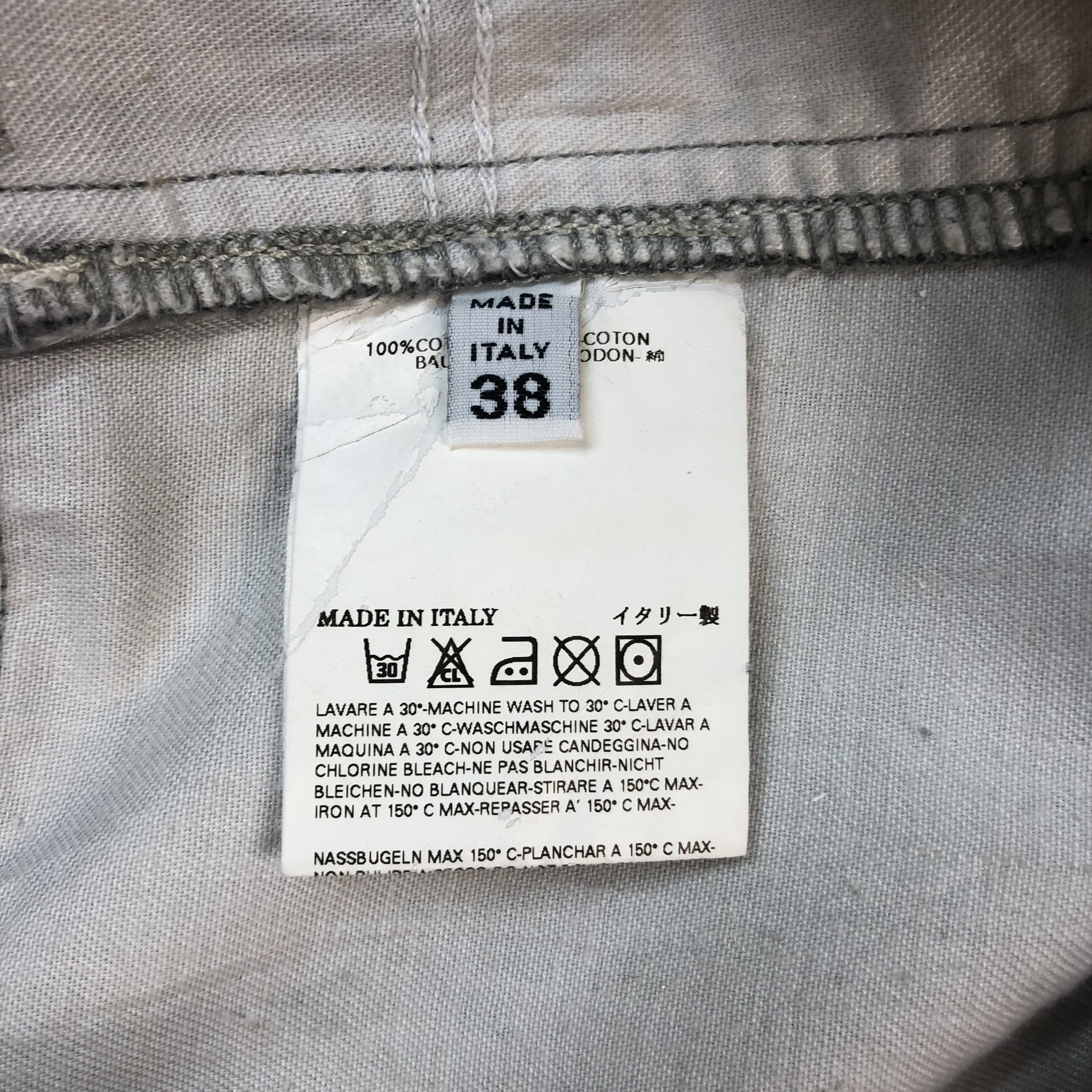 Maison Margiela MAISON MARGIELA 6 POCKETS DENIM MINI SKIRT #5670-201 Size 29" - 9 Thumbnail
