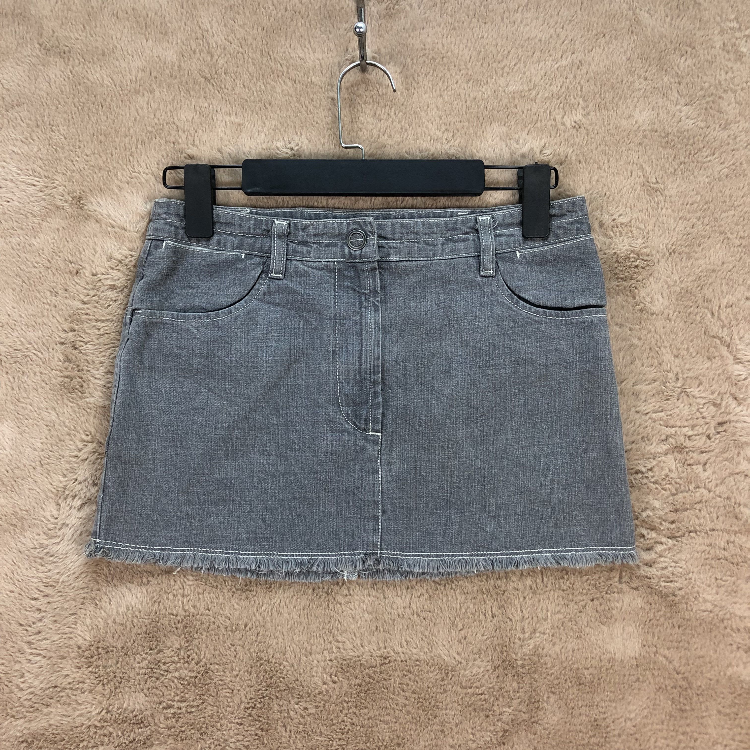 Maison Margiela MAISON MARGIELA 6 POCKETS DENIM MINI SKIRT #5670-201 Size 29" - 1 Thumbnail