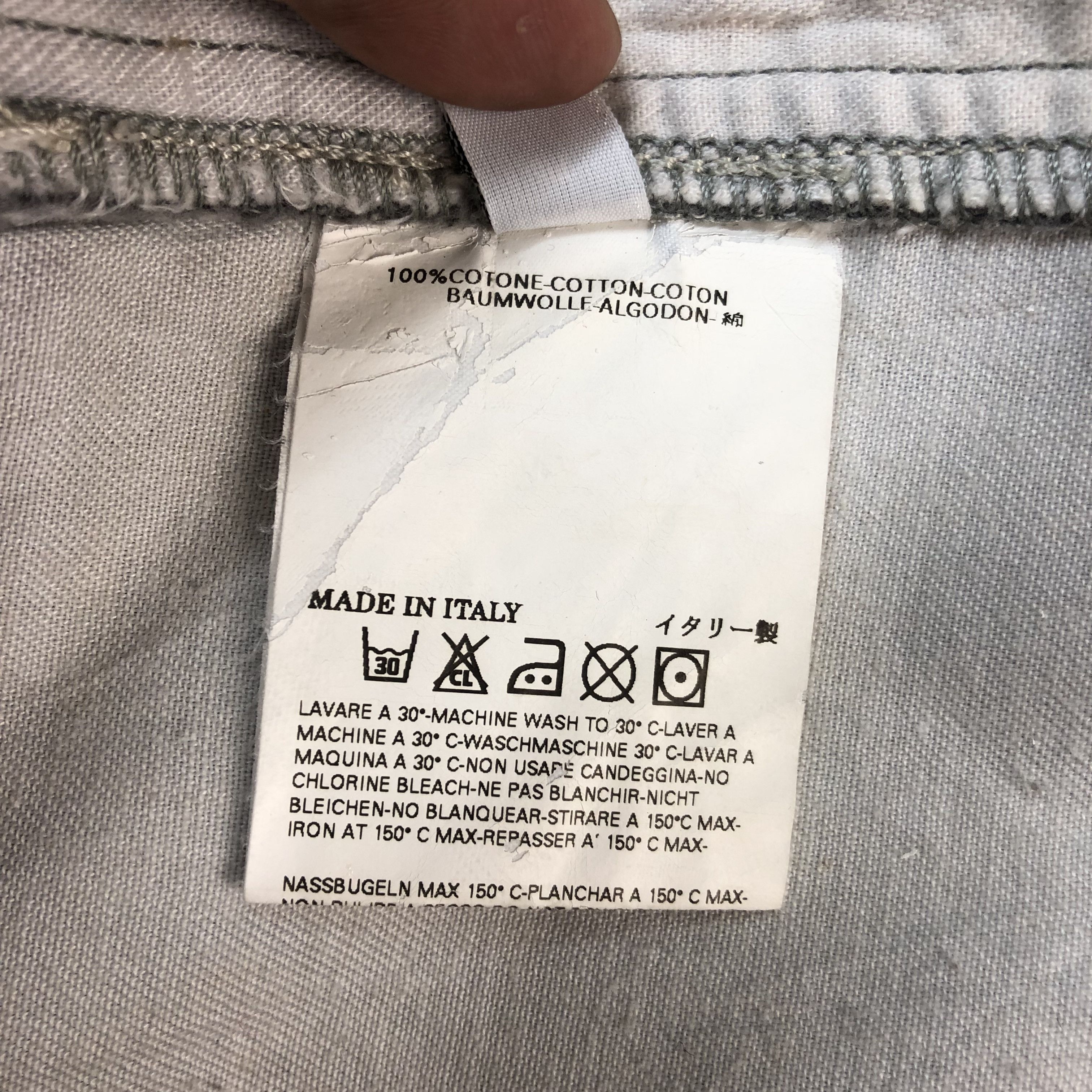 Maison Margiela MAISON MARGIELA 6 POCKETS DENIM MINI SKIRT #5670-201 Size 29" - 10 Thumbnail