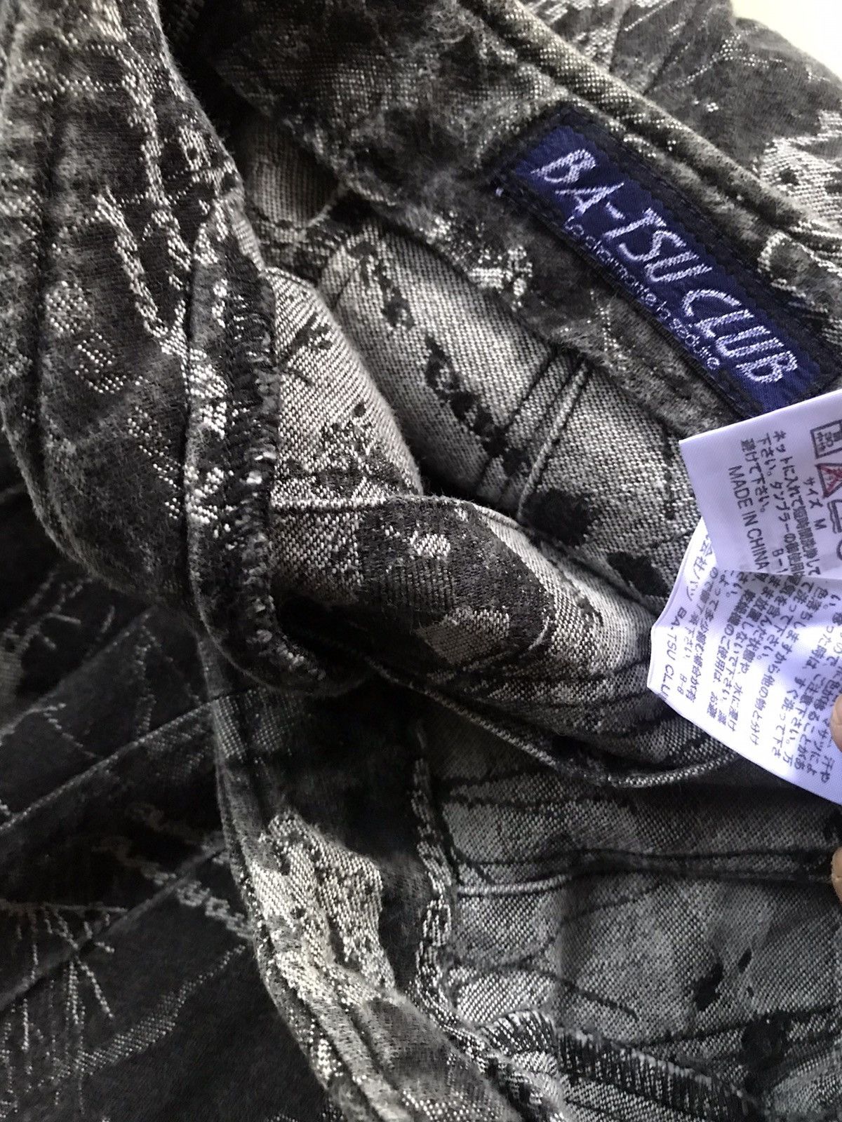 Hysteric Glamour × Japanese Brand × Vintage 💥FinalDrop💥Vintage Ba-tsu Studio Gothic Punk Skirt Size 28" / US 6 / IT 42 - 7 Thumbnail
