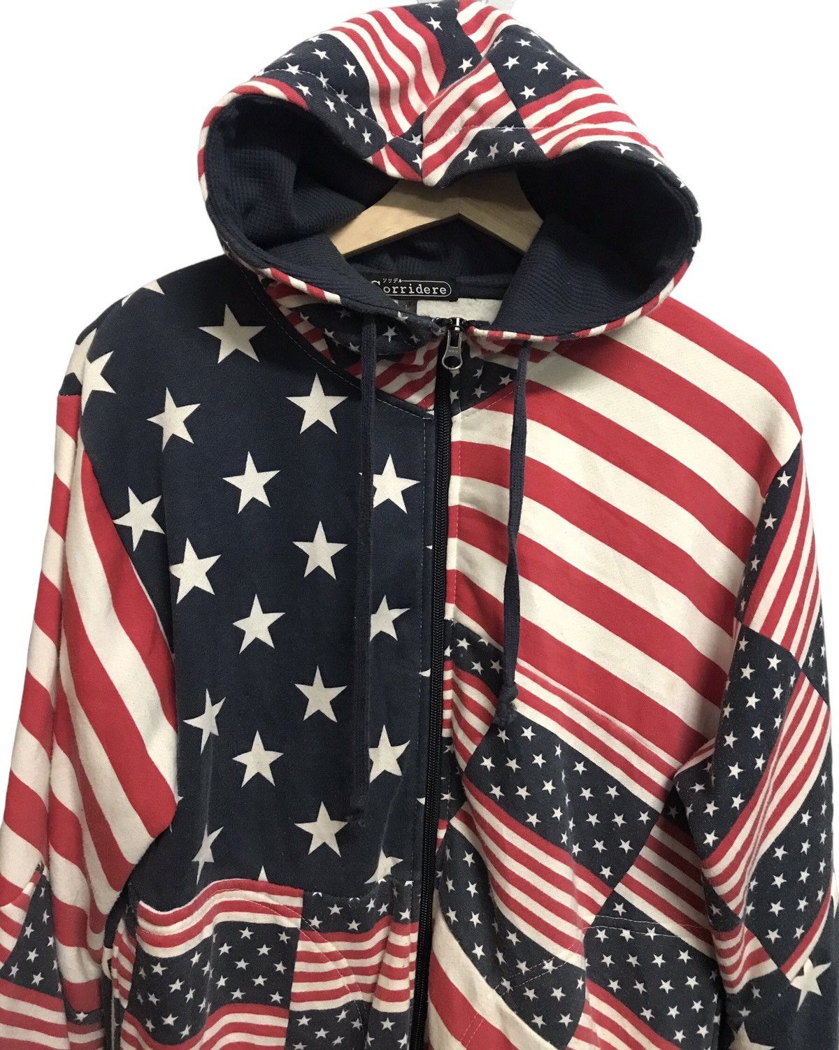 BEST OFFER🔥🔥 SORRIDERE American Flag Ovp Hoodie Large