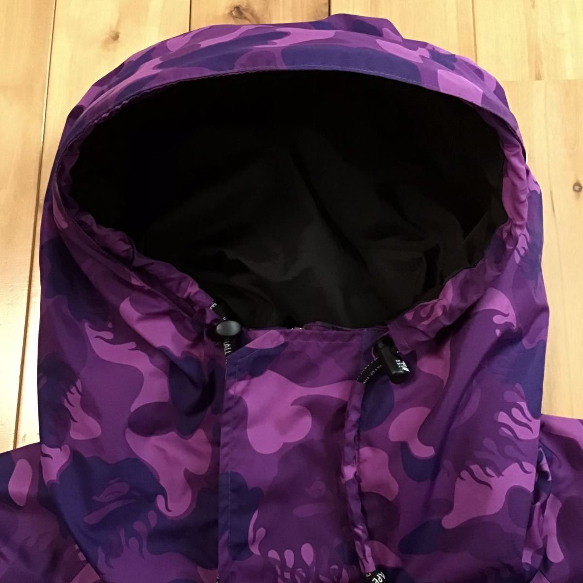Bape × Nigo BAPE Fire camo purple snowboard jacket flame a bathing ape Size US L / EU 52-54 / 3 - 6 Thumbnail