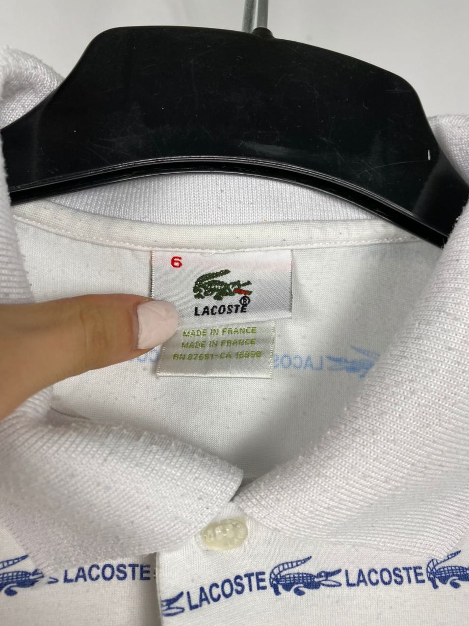 Lacoste × Vintage Lacoste T-shirts vintage white size L Size US L / EU 52-54 / 3 - 3 Thumbnail