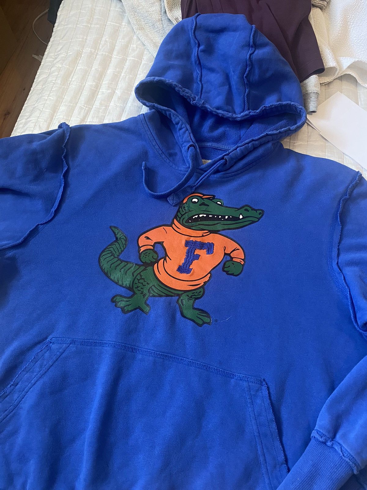 Nike × Vintage Nike Hoodie S fit S/M Florida Gators Circuit Sweatshirt Size US S / EU 44-46 / 1 - 11 Thumbnail