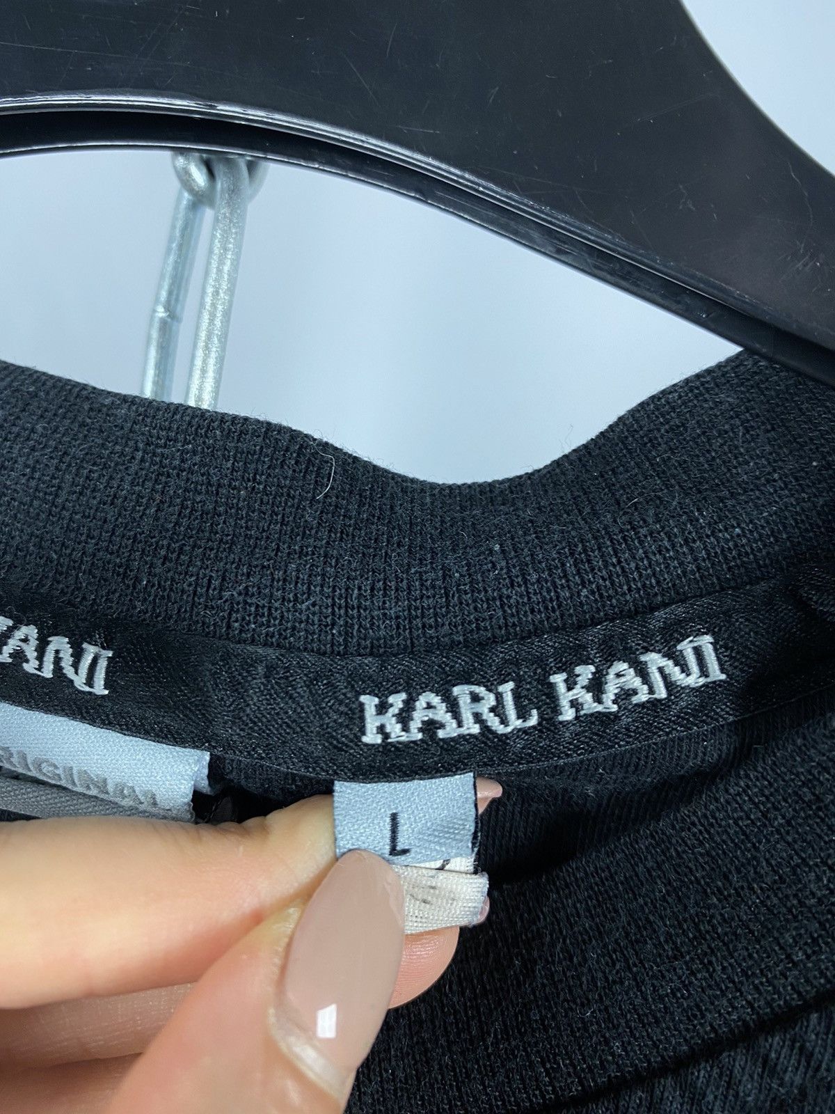 Karl Kani Karl Kani T-shirts vintage big logo black size L Size US L / EU 52-54 / 3 - 5 Thumbnail